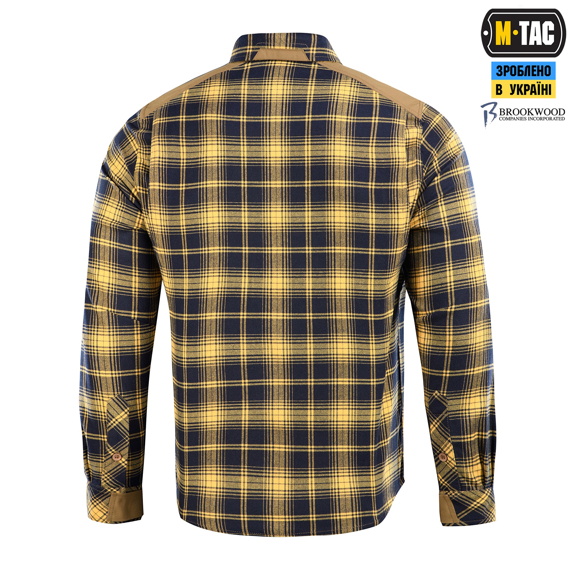 M-Tac сорочка Redneck Cotton Navy Blue/Yellow