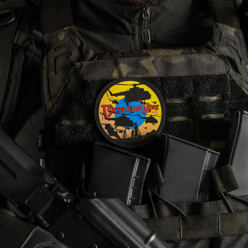 M-Tac нашивка Ukraine Now Black