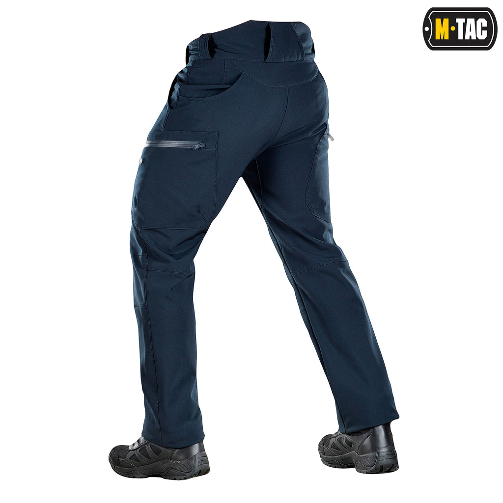 M-Tac штани Soft Shell Winter Dark Navy Blue
