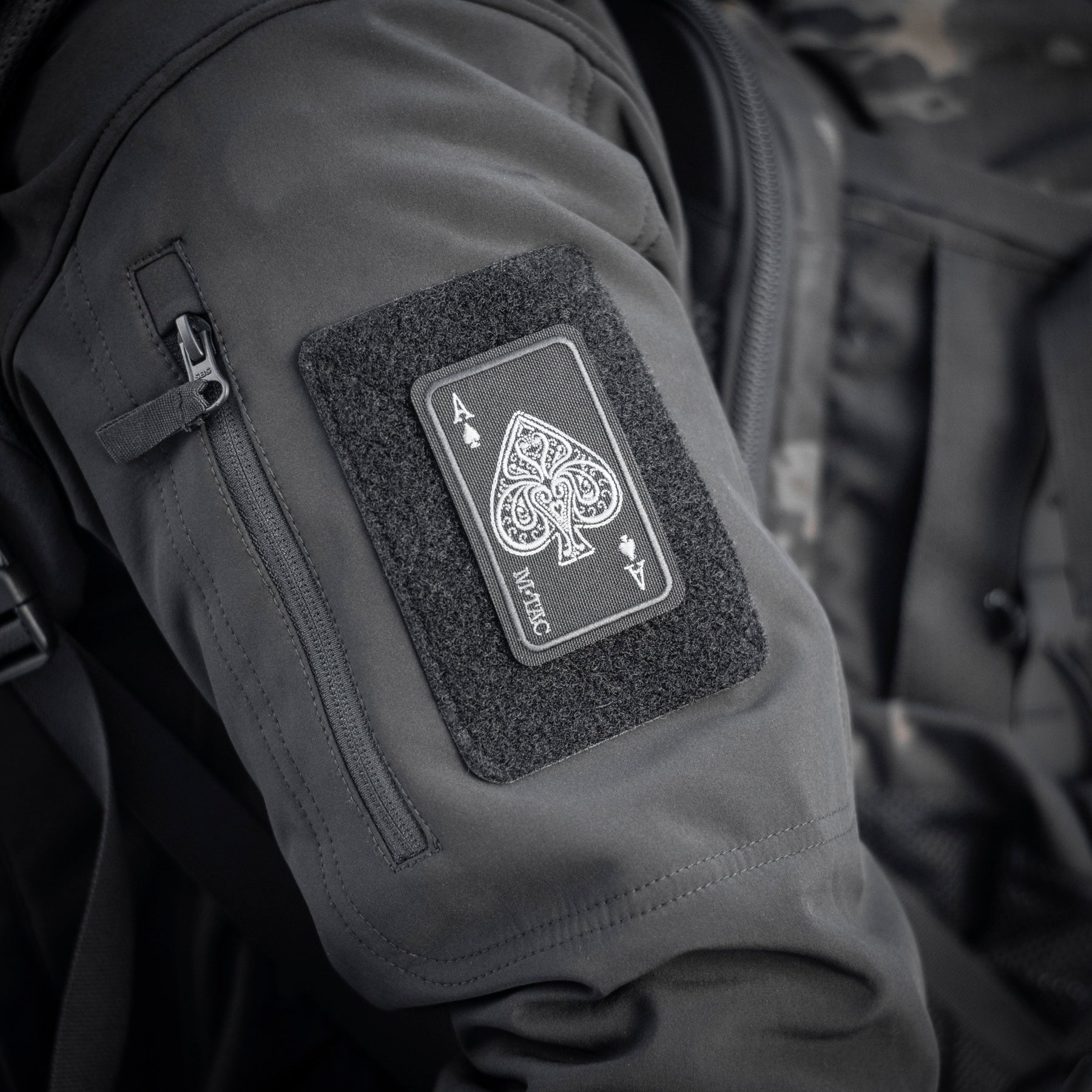M-Tac нашивка Ace of Spades (вишивка) Black
