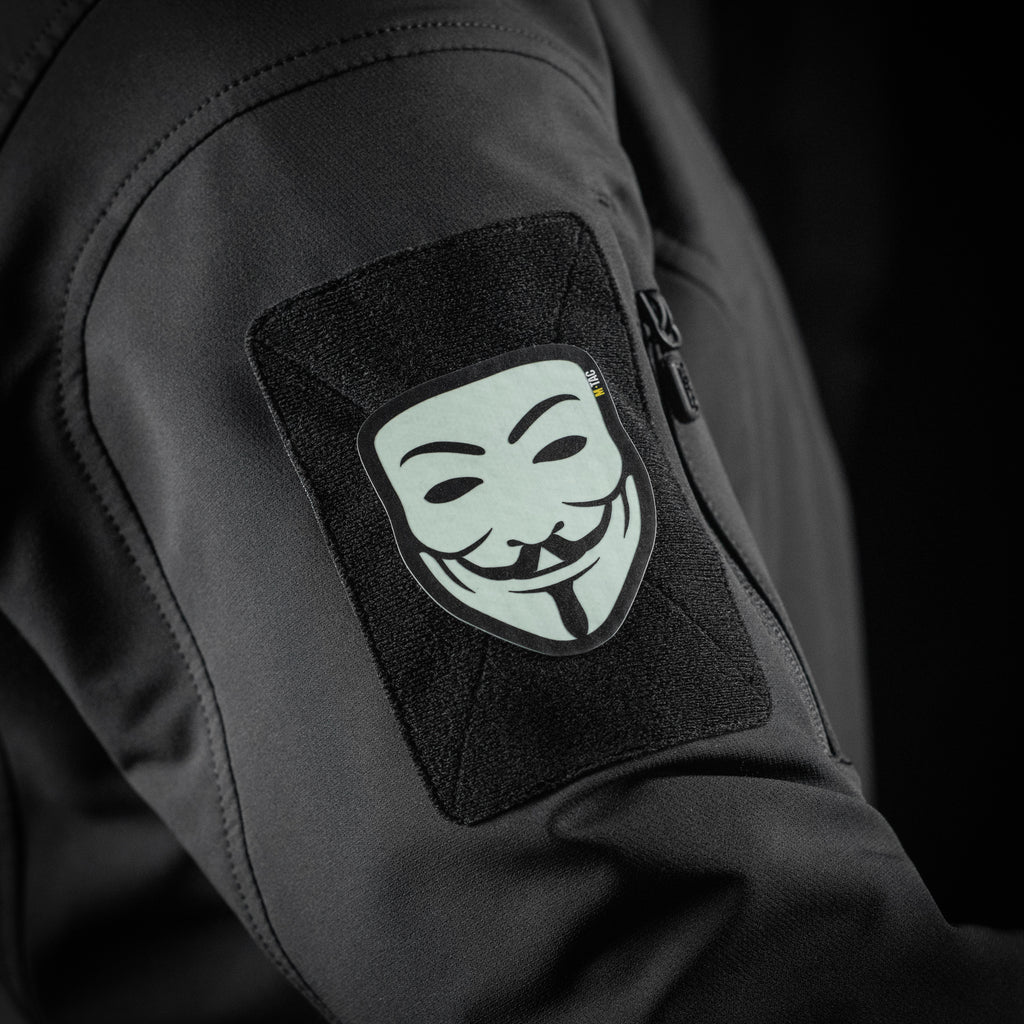 M-Tac нашивка Anonymous Black/GID