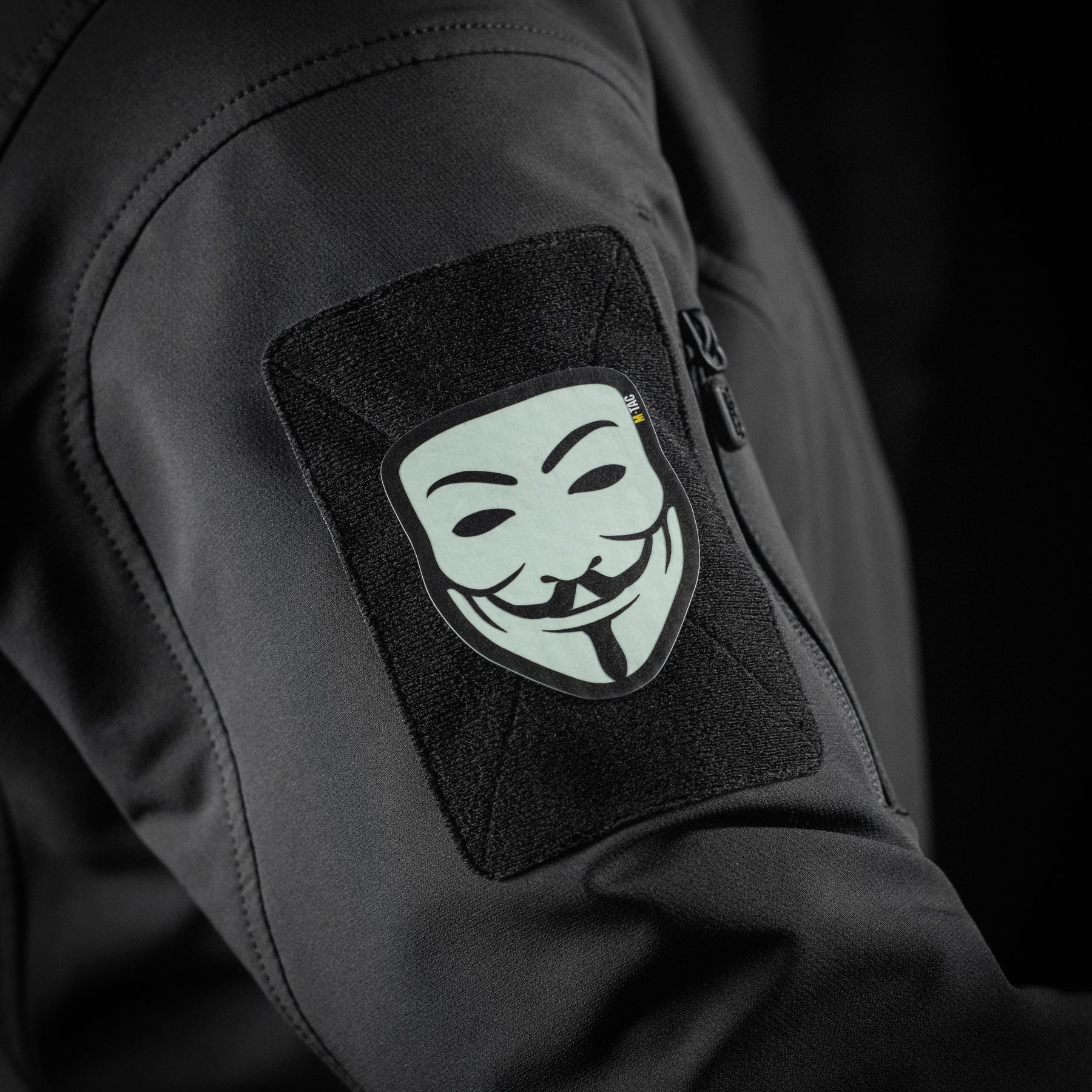 M-Tac нашивка Anonymous Black/GID