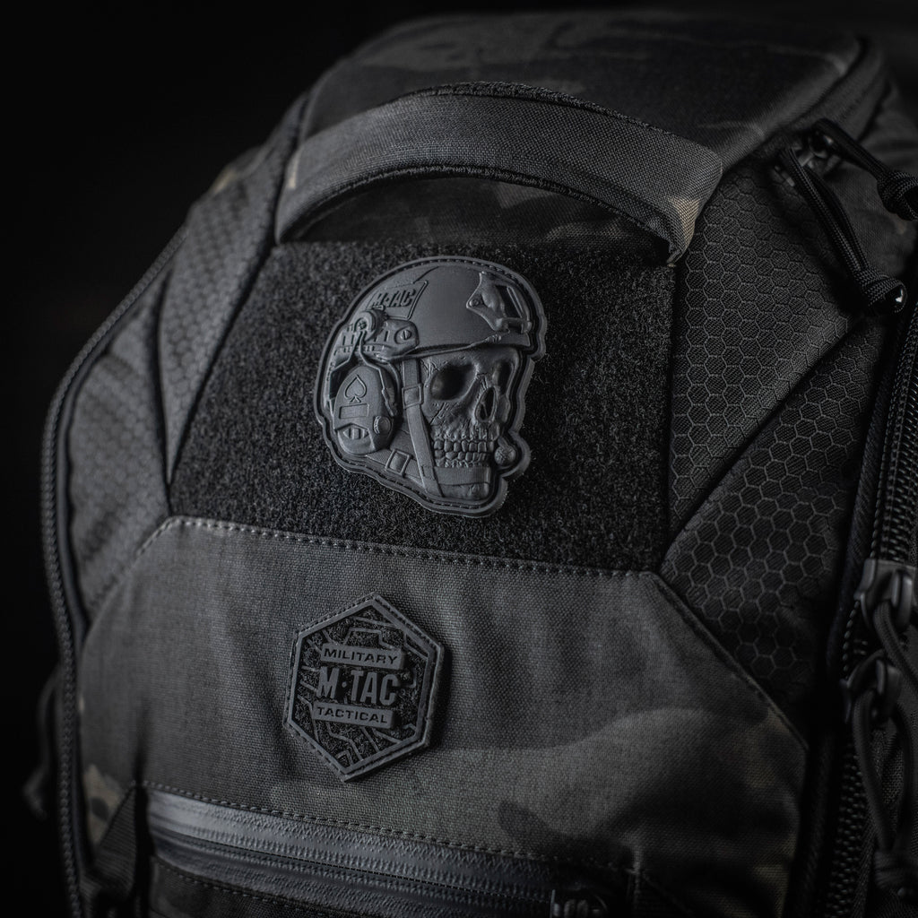 M-Tac нашивка Operator 3D PVC Black
