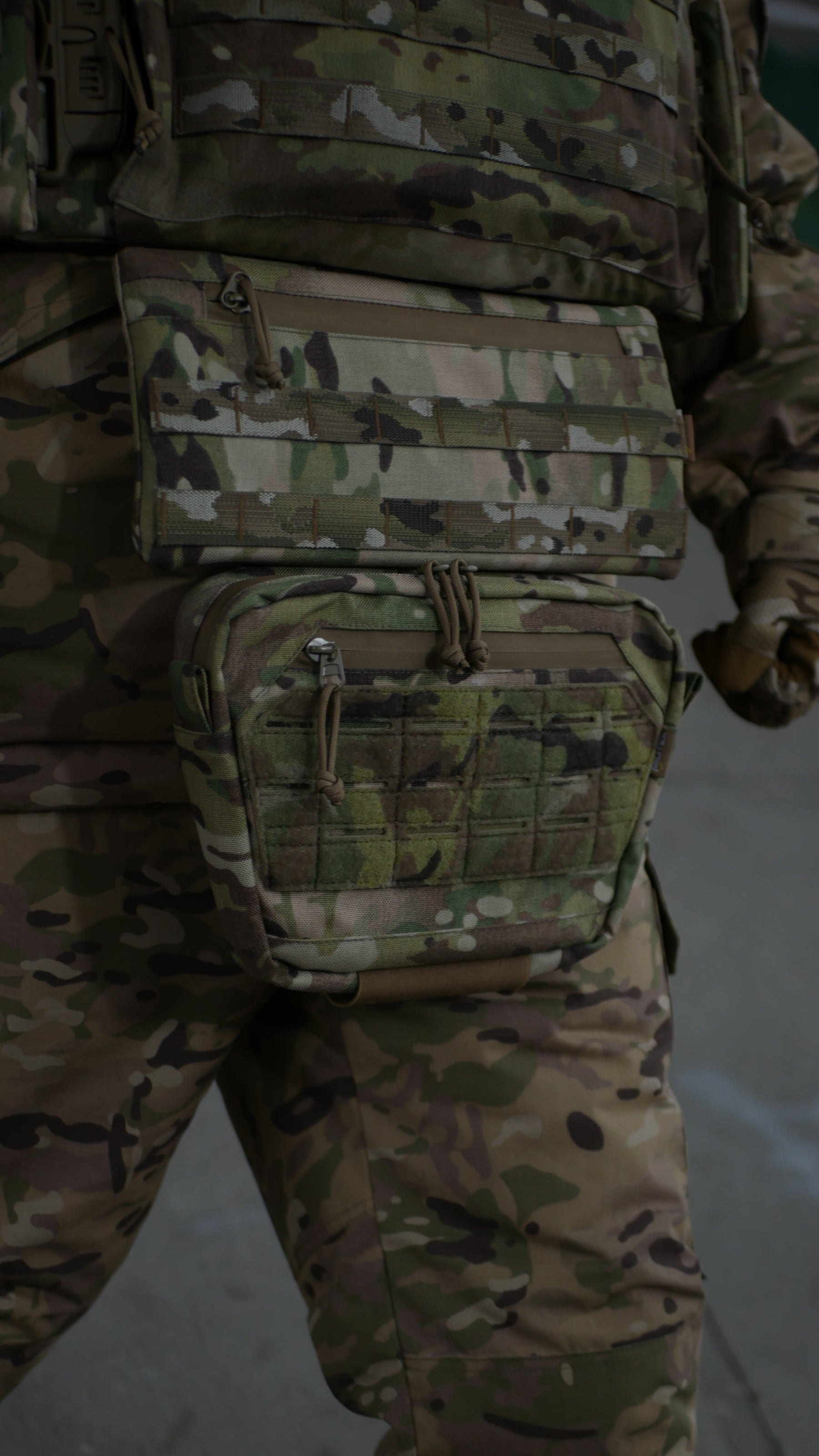 Сумка-напашник з балістичних захистом 2 клас Militex XL Cordura original USA Мультикам