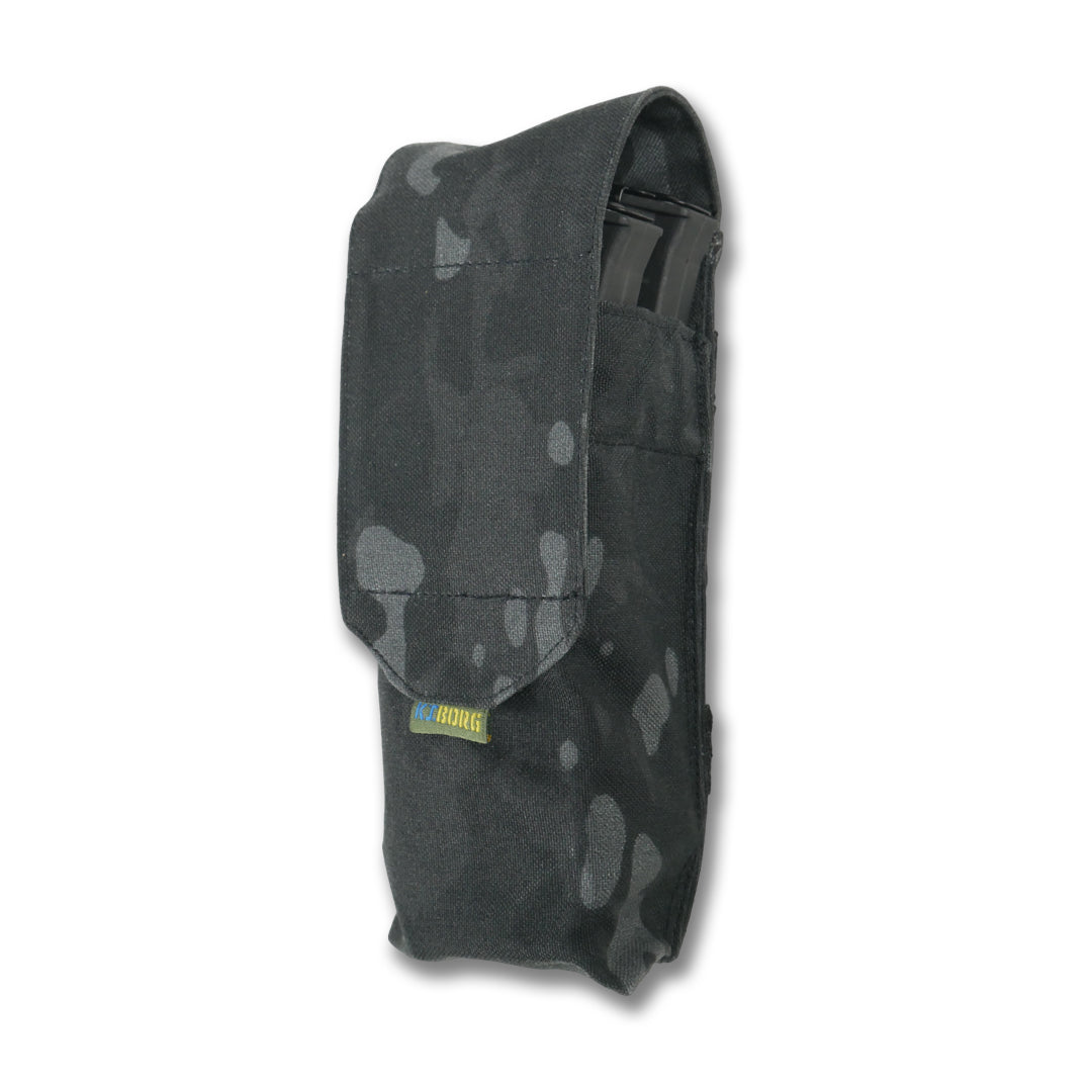 Підсумок під 2 магазина Kiborg GU Double Mag Pouch Чорний мультикам