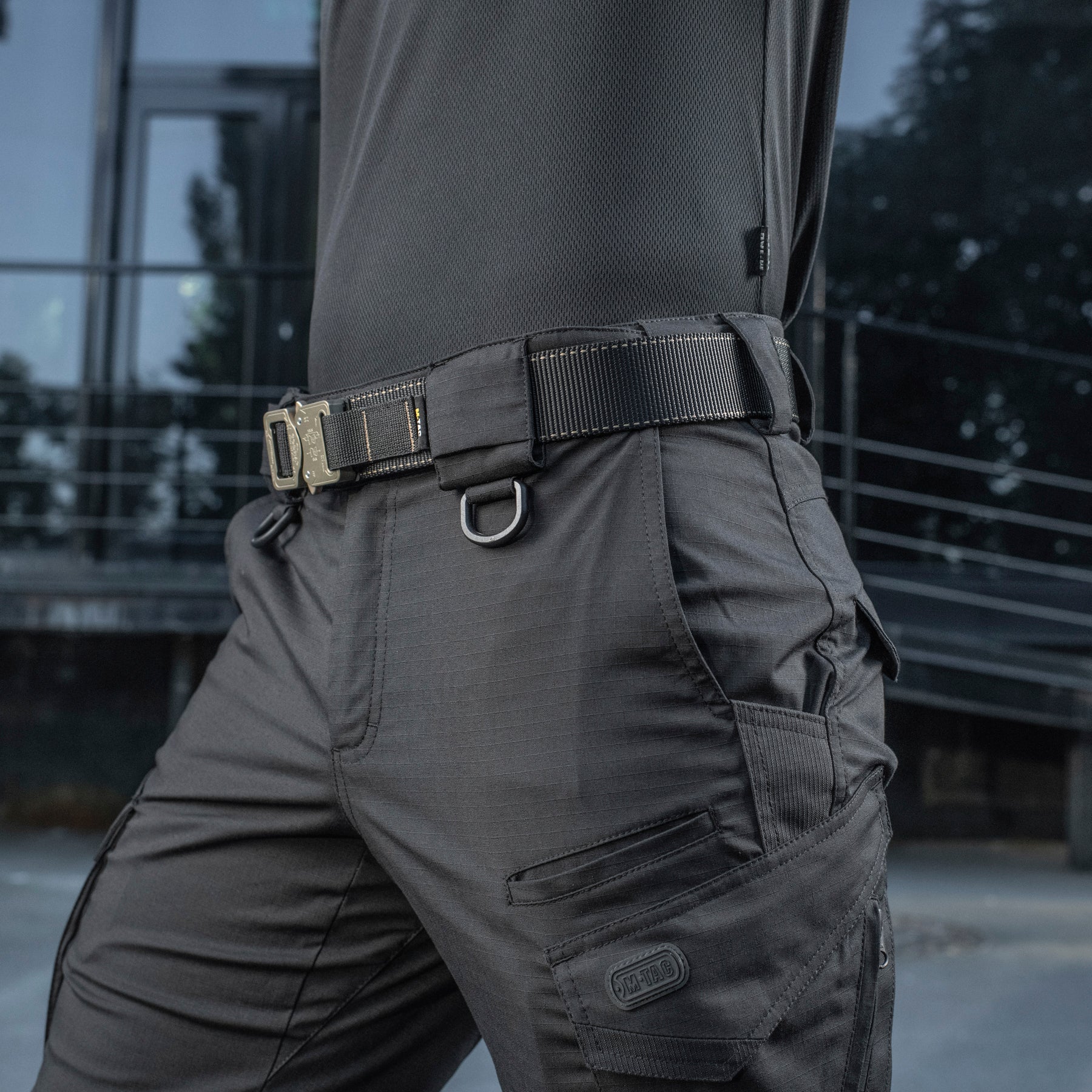 M-Tac ремінь Cobra Buckle Belt Black