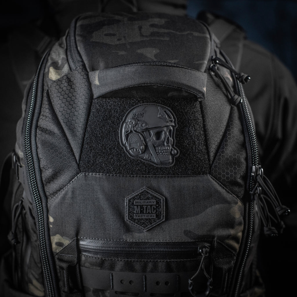 M-Tac нашивка Operator 3D PVC Black