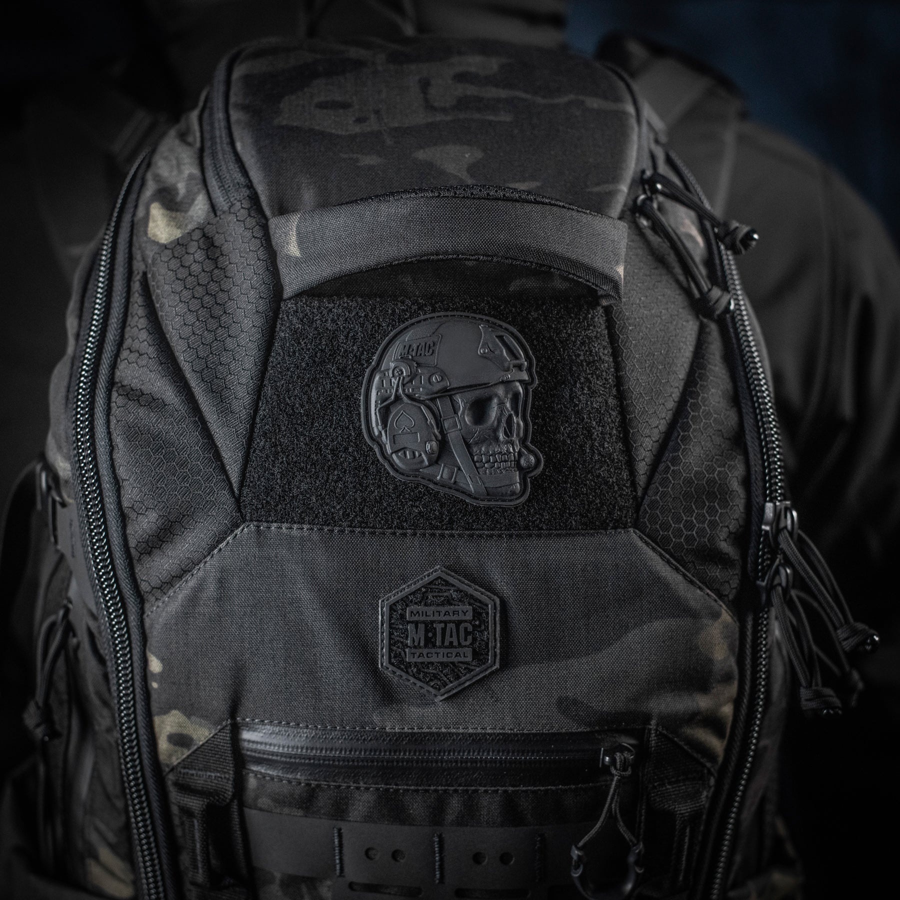 M-Tac нашивка Operator 3D PVC Black