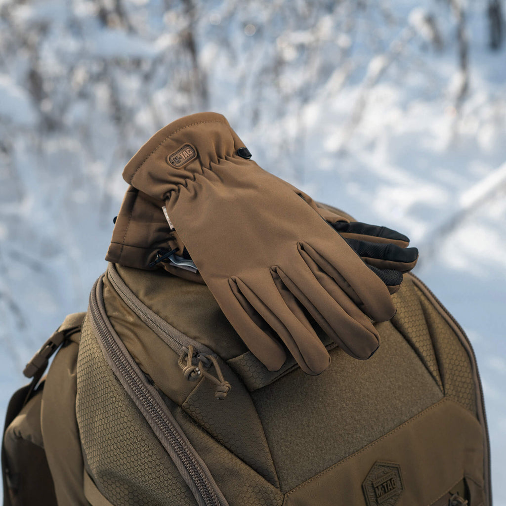 M-Tac рукавички Soft Shell Thinsulate Coyote Brown
