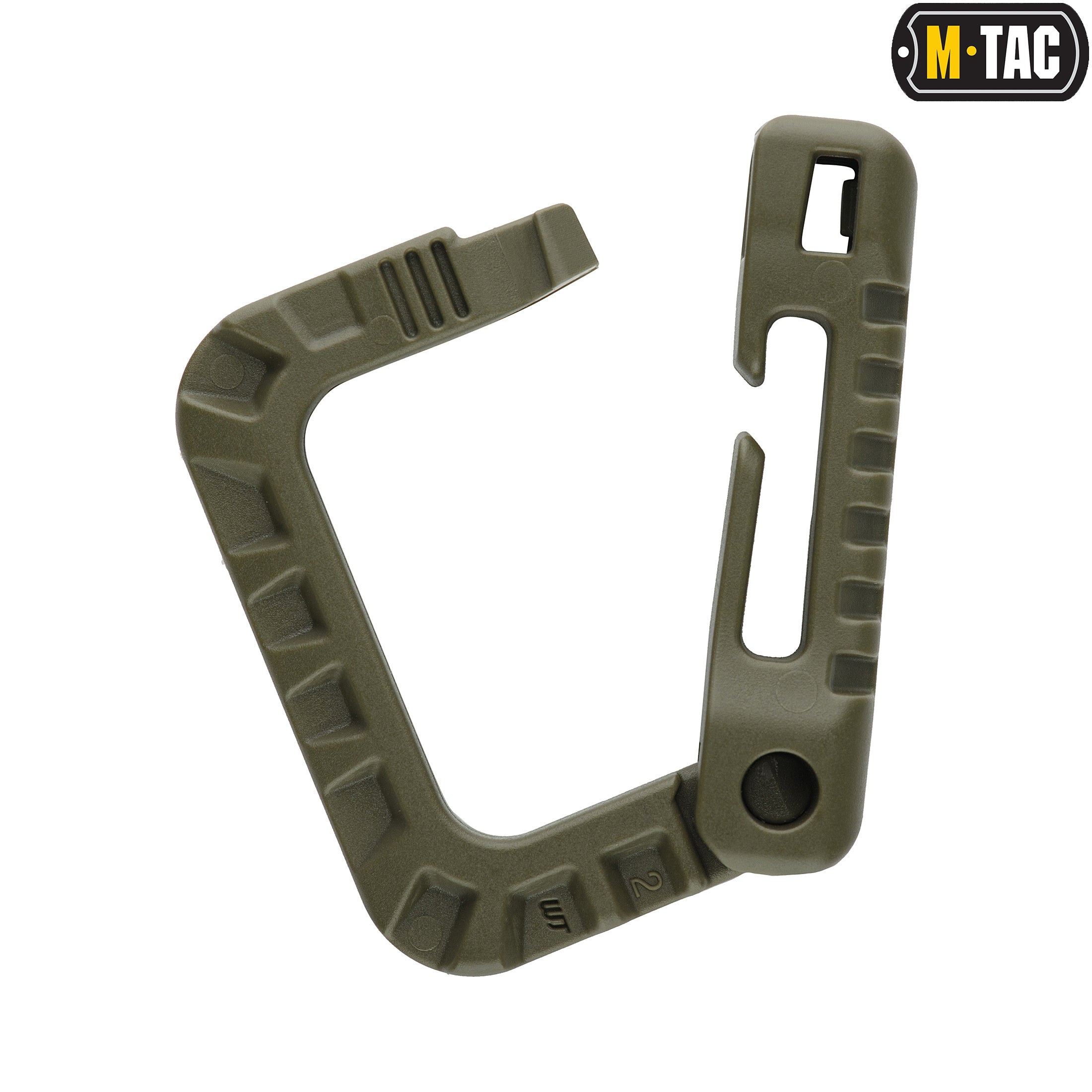 Карабін пластиковый Grimloc OD Green
