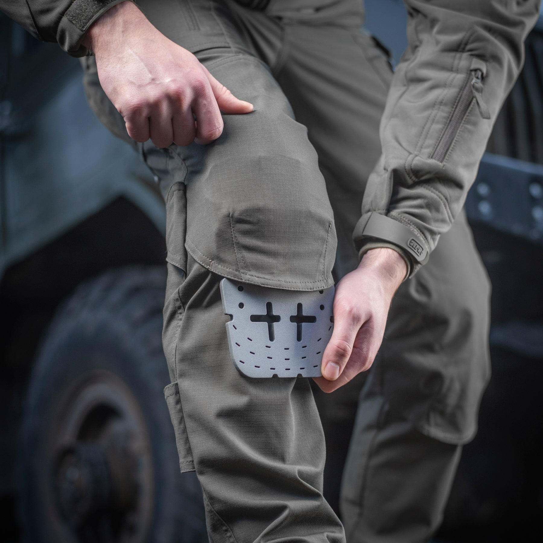 M-Tac наколіники-вставки EVA (пара) Gen.II Grey