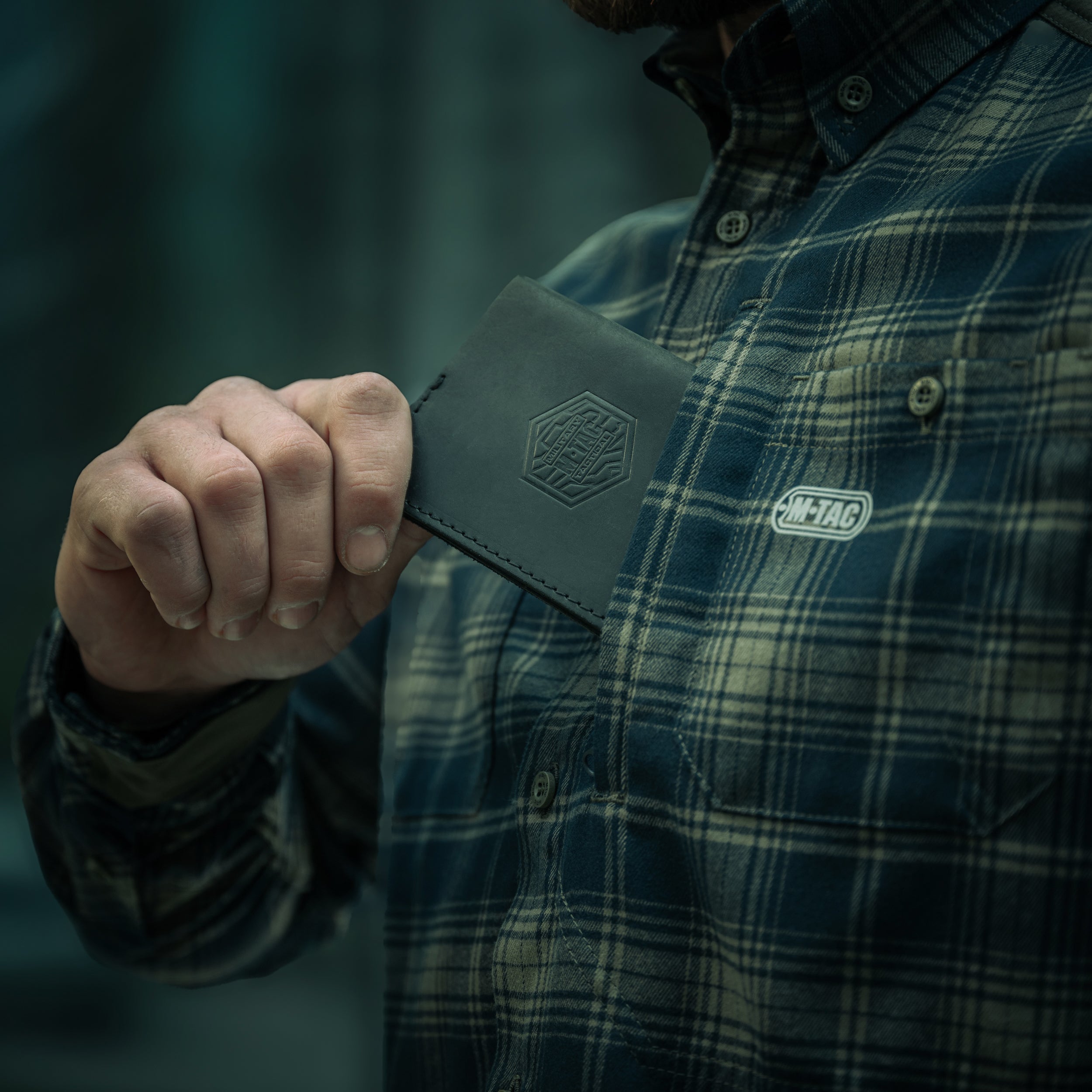 M-Tac сорочка Redneck Shirt Olive/Navy Blue
