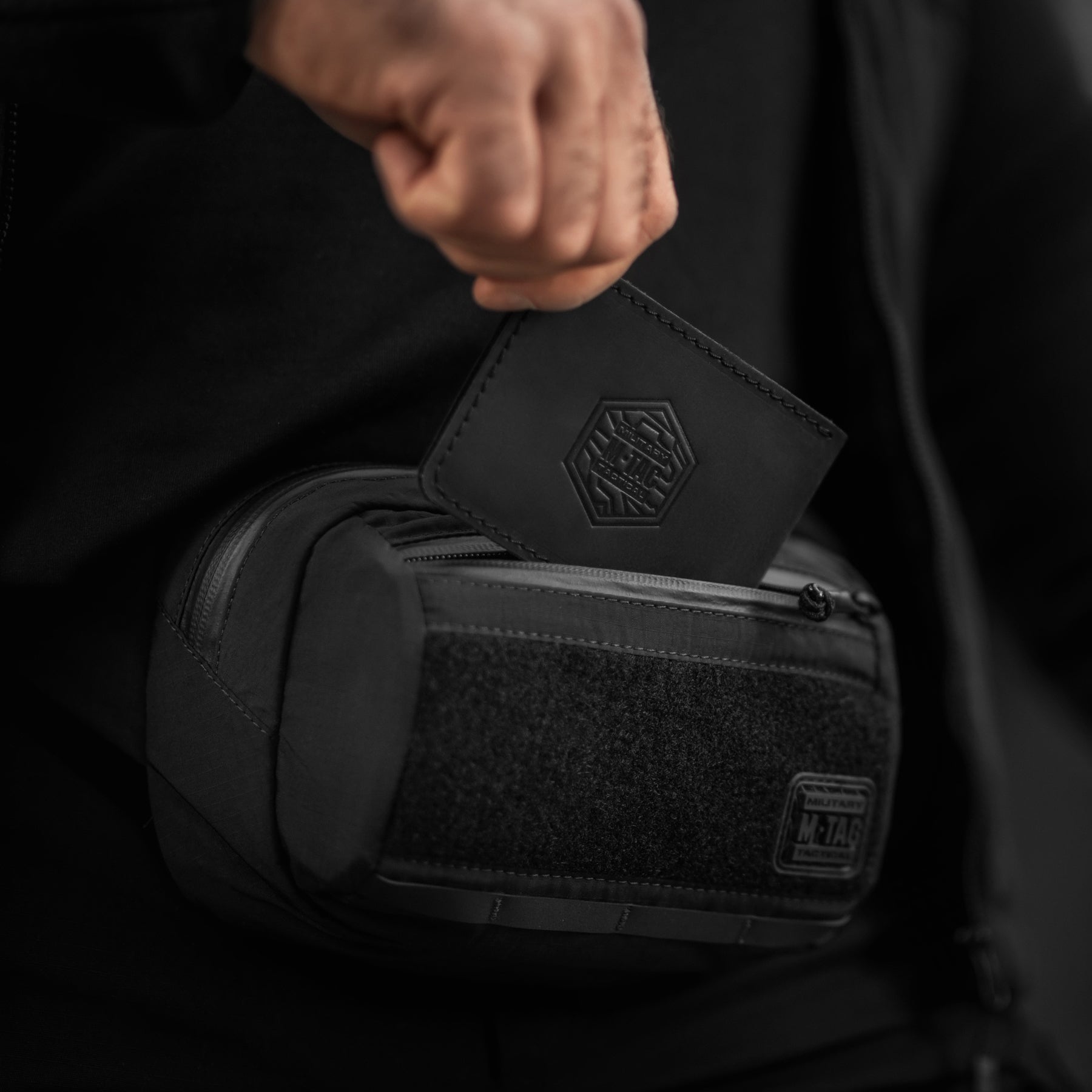 M-Tac сумка City Waist Bag з липучкою Lite-NR Elite Black