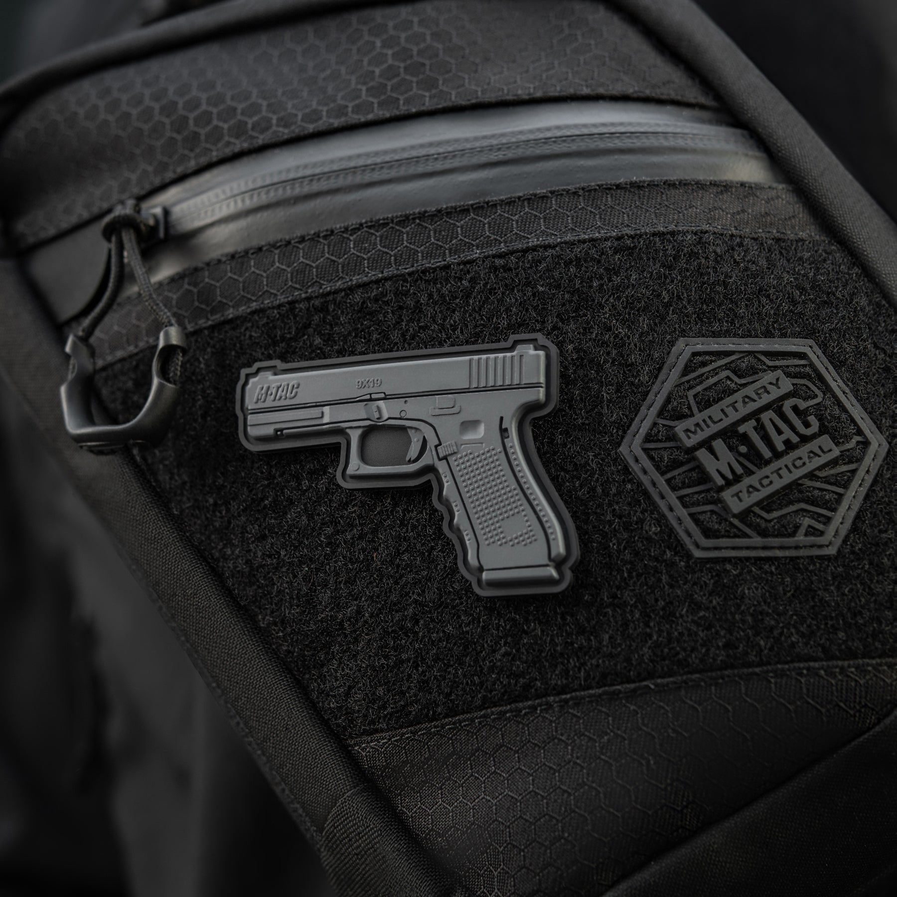 M-Tac нашивка Glok Grey