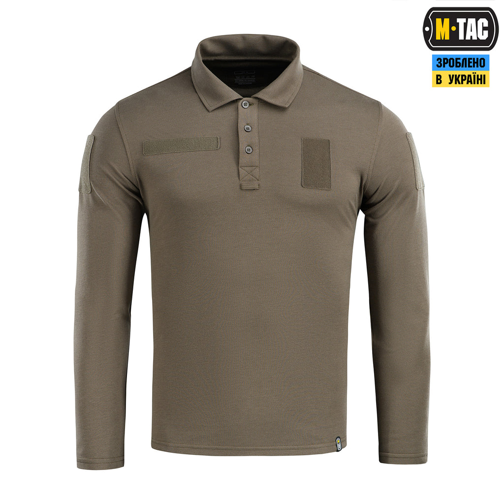 M-Tac поло тактичне довгий рукав 65/35 Dark Olive