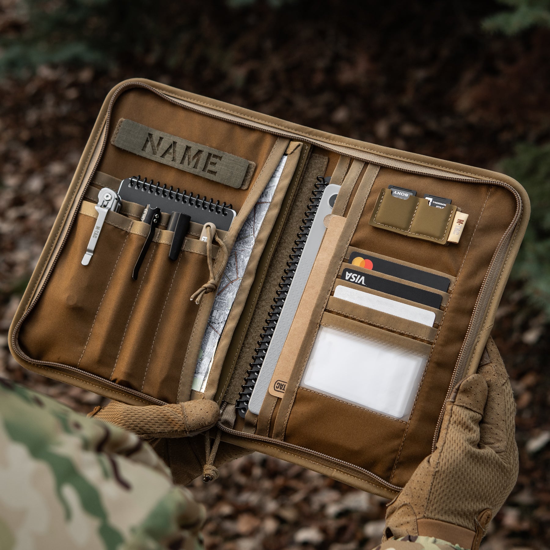 M-Tac планшет-органайзер А5 Elite Coyote