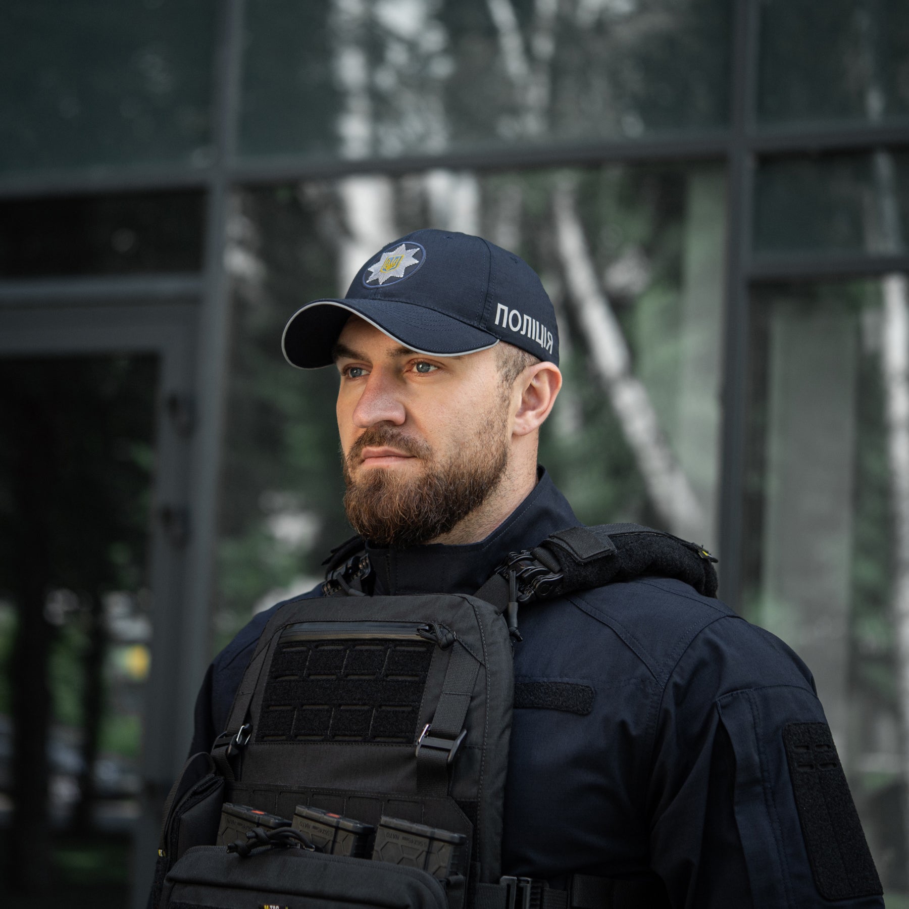M-Tac бейсболка Поліція Elite Flex рип-стоп Dark Navy Blue