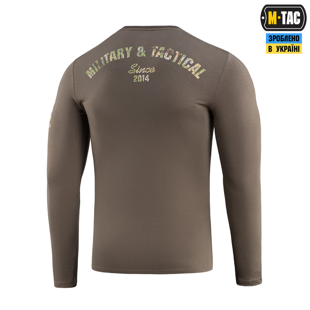 M-Tac футболка Logo довгий рукав Dark Olive