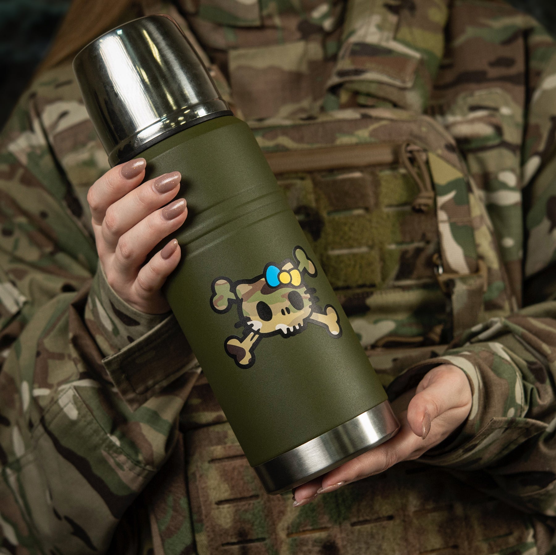 M-Tac наклейка Hello Kitty Small Multicam
