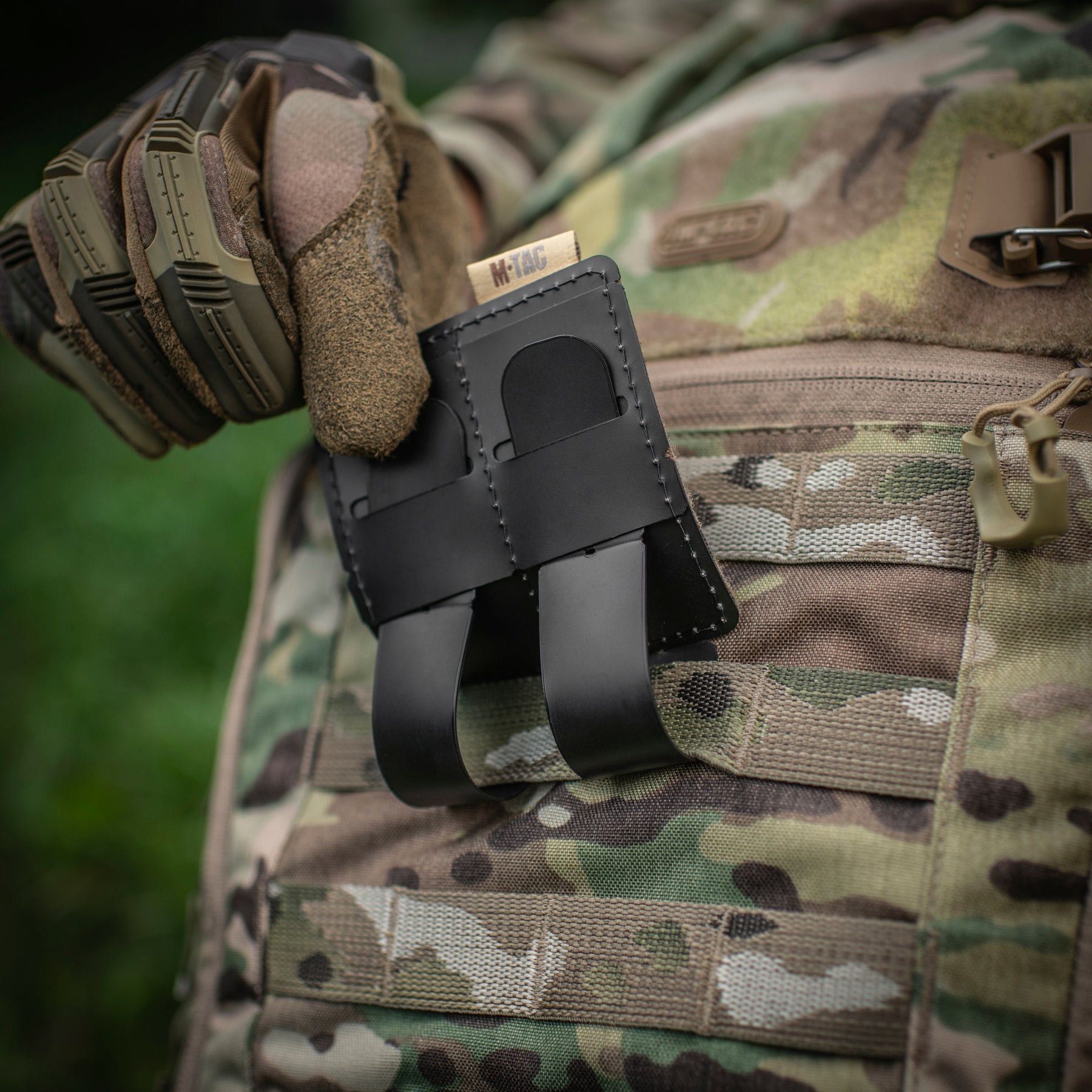 M-Tac панель для нашивок на MOLLE 80x85 Multicam