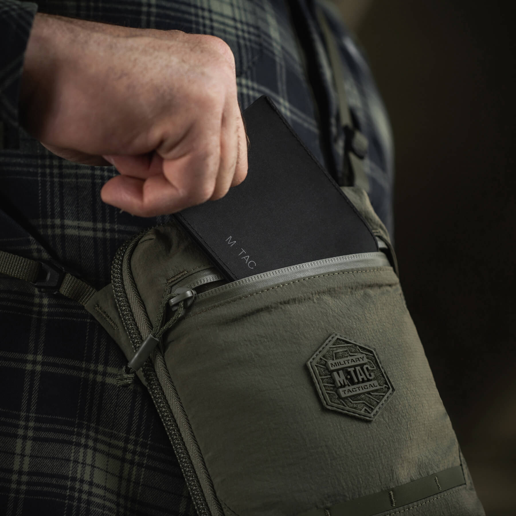 M-Tac сумка Pocket Bag Hardsling Lite-C Elite Ranger Green