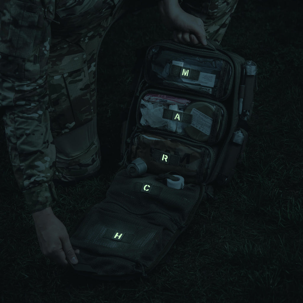 M-Tac нашивка MARCH Ranger Green/GID