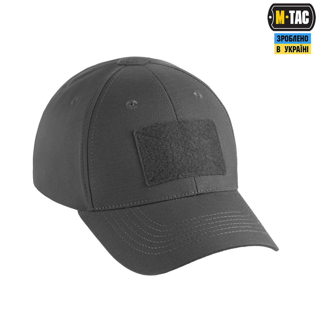 M-Tac бейсболка тактична Elite Flex ріп-стоп Wolf Grey
