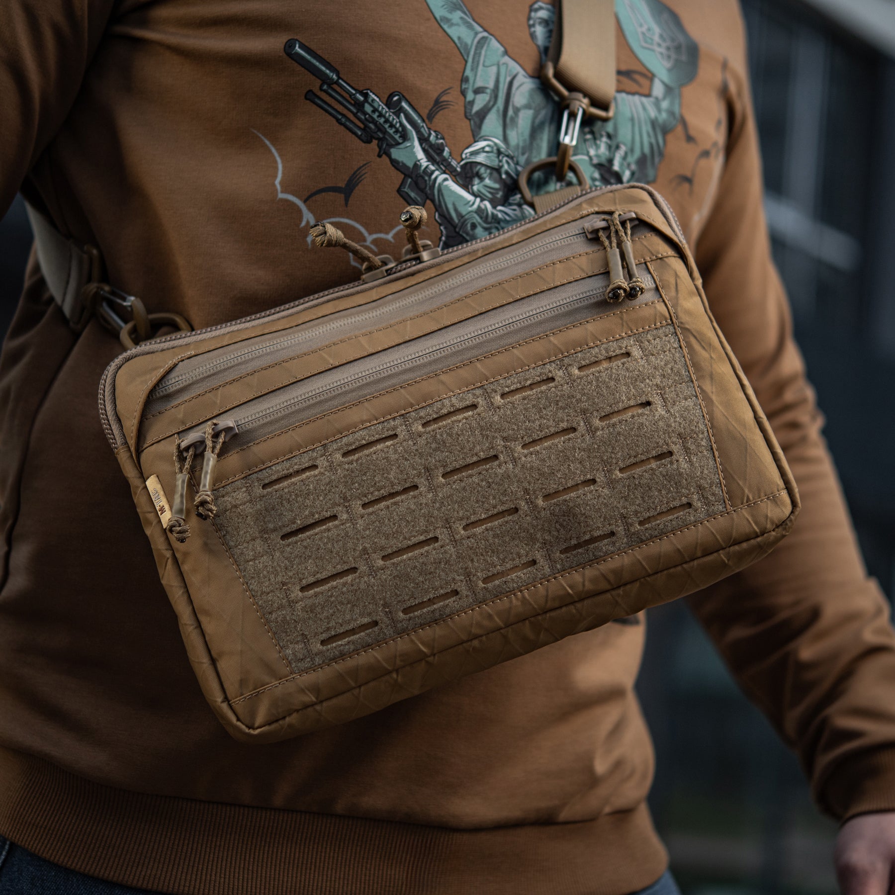M-Tac сумка Admin Bag Medium X-PAC Elite з липучкою Coyote