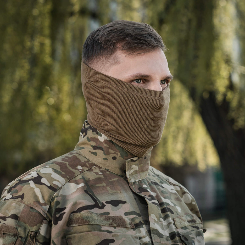 M-Tac шарф-труба довгий мікрофліс ріп-стоп Tan