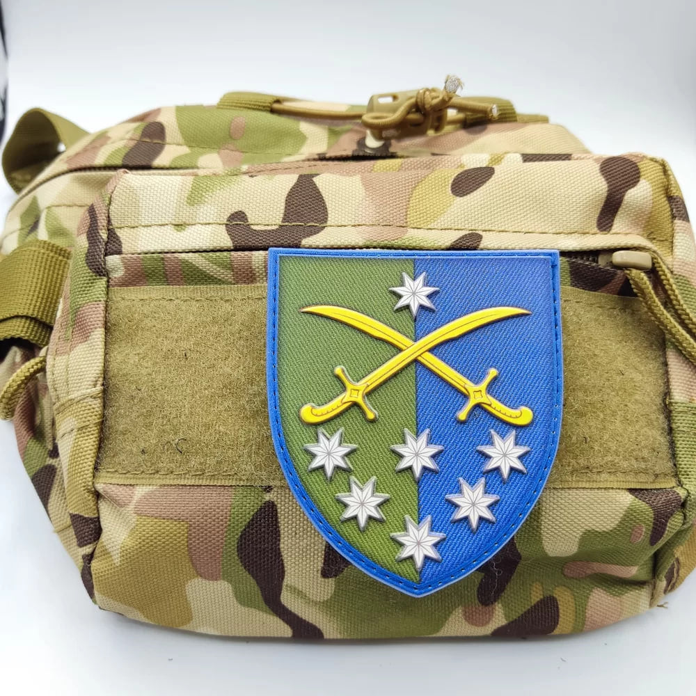 Шеврон ПВХ ЗСУ 142 окрема піхотна бригада (оновлений)