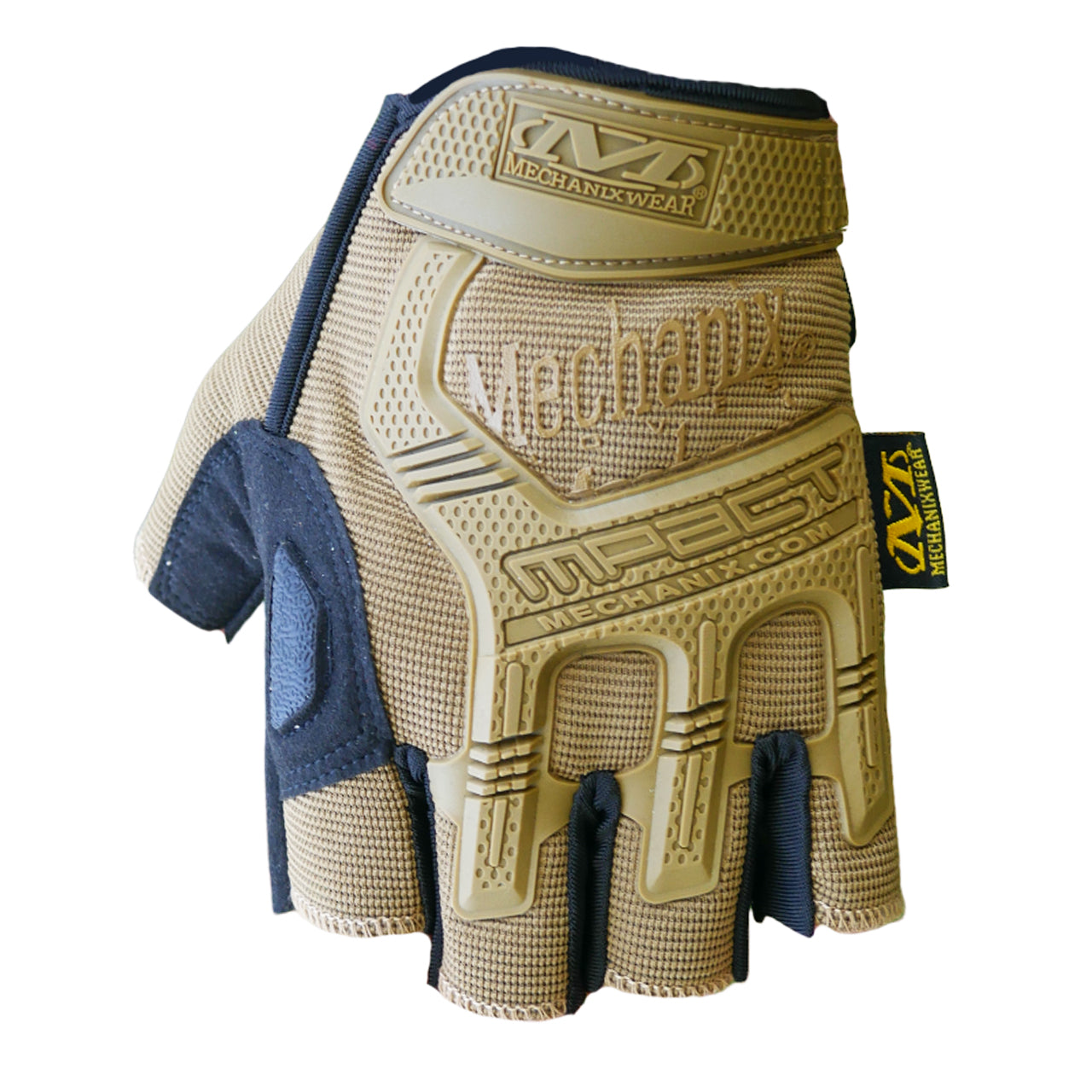 Безпалі рукавиці койот Mechanix MXK-2