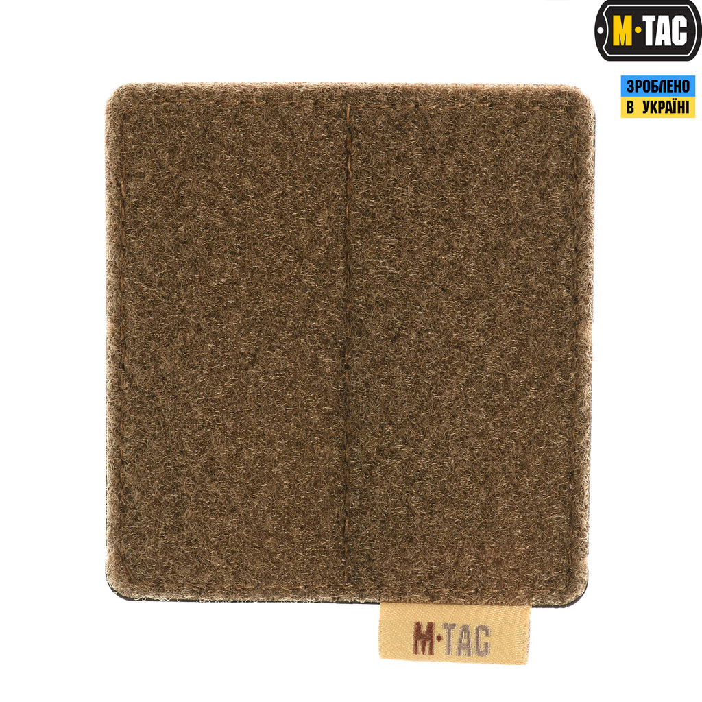 M-Tac панель для нашивок на MOLLE 80x85 Coyote