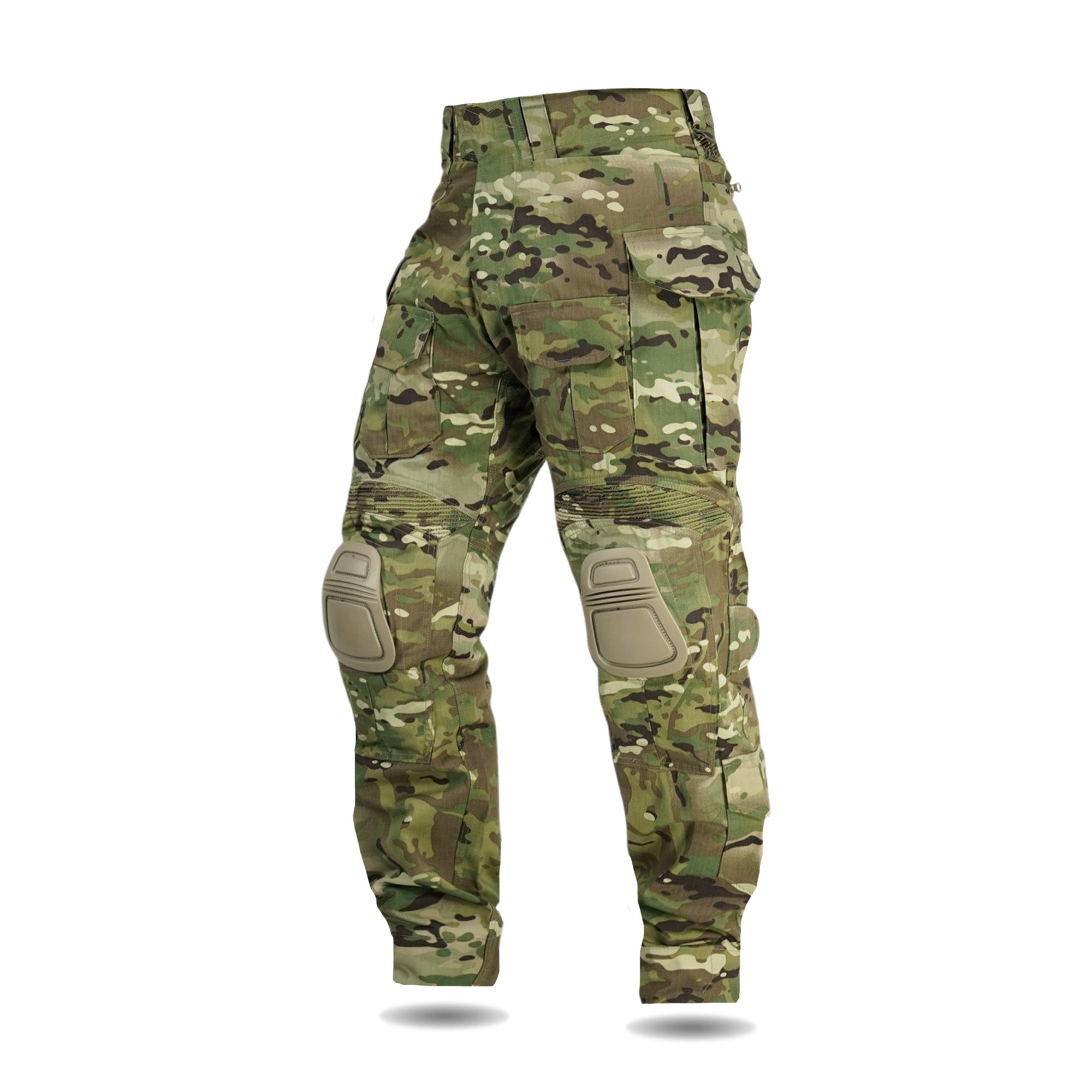 Штани з наколінниками Kalista Military Full-Pro ріп-стоп мультикам