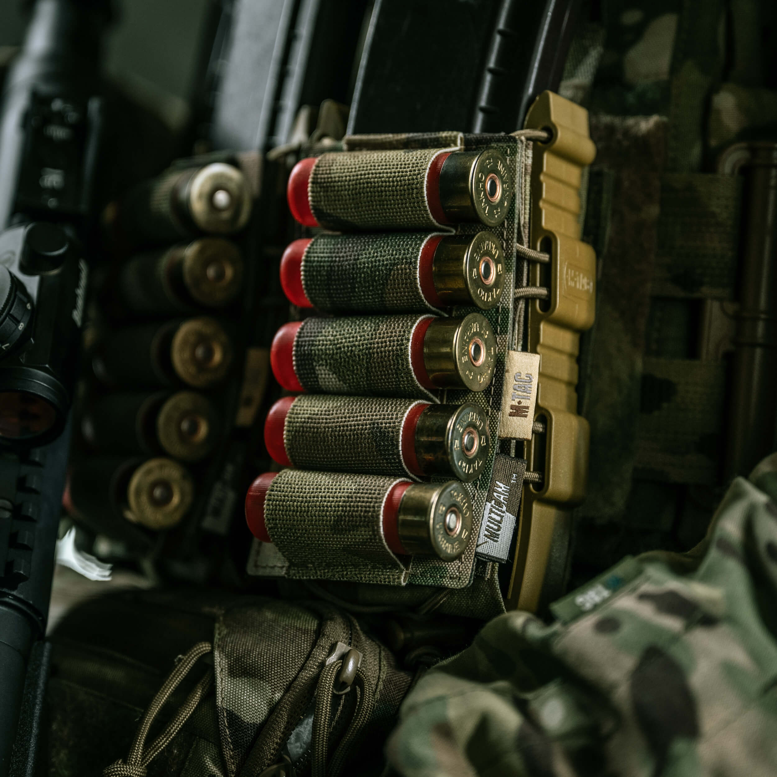 M-Tac підсумок для набоїв 12 калібру Laser Cut Multicam