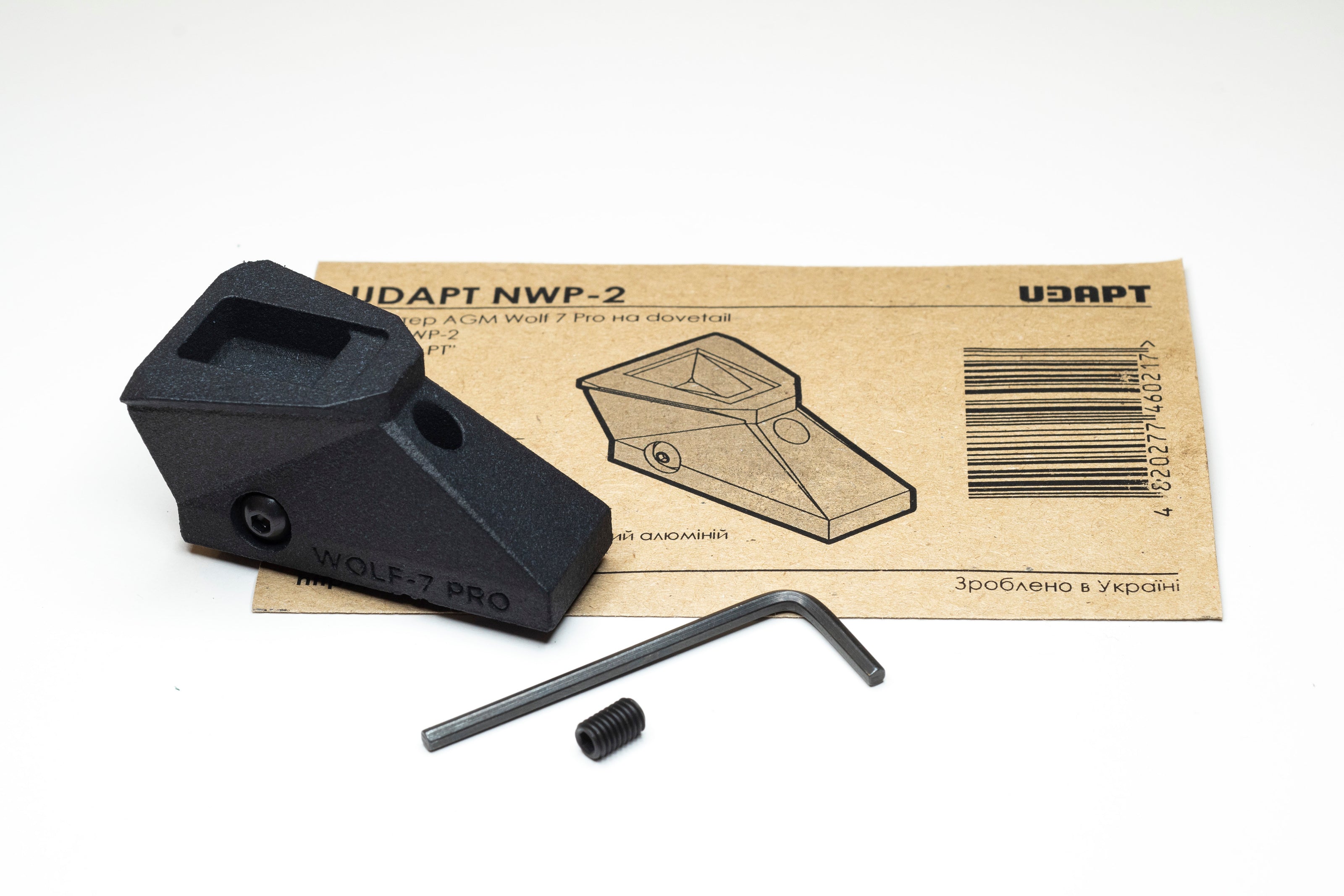Кріплення AGM Wolf 7 Pro на dovetail