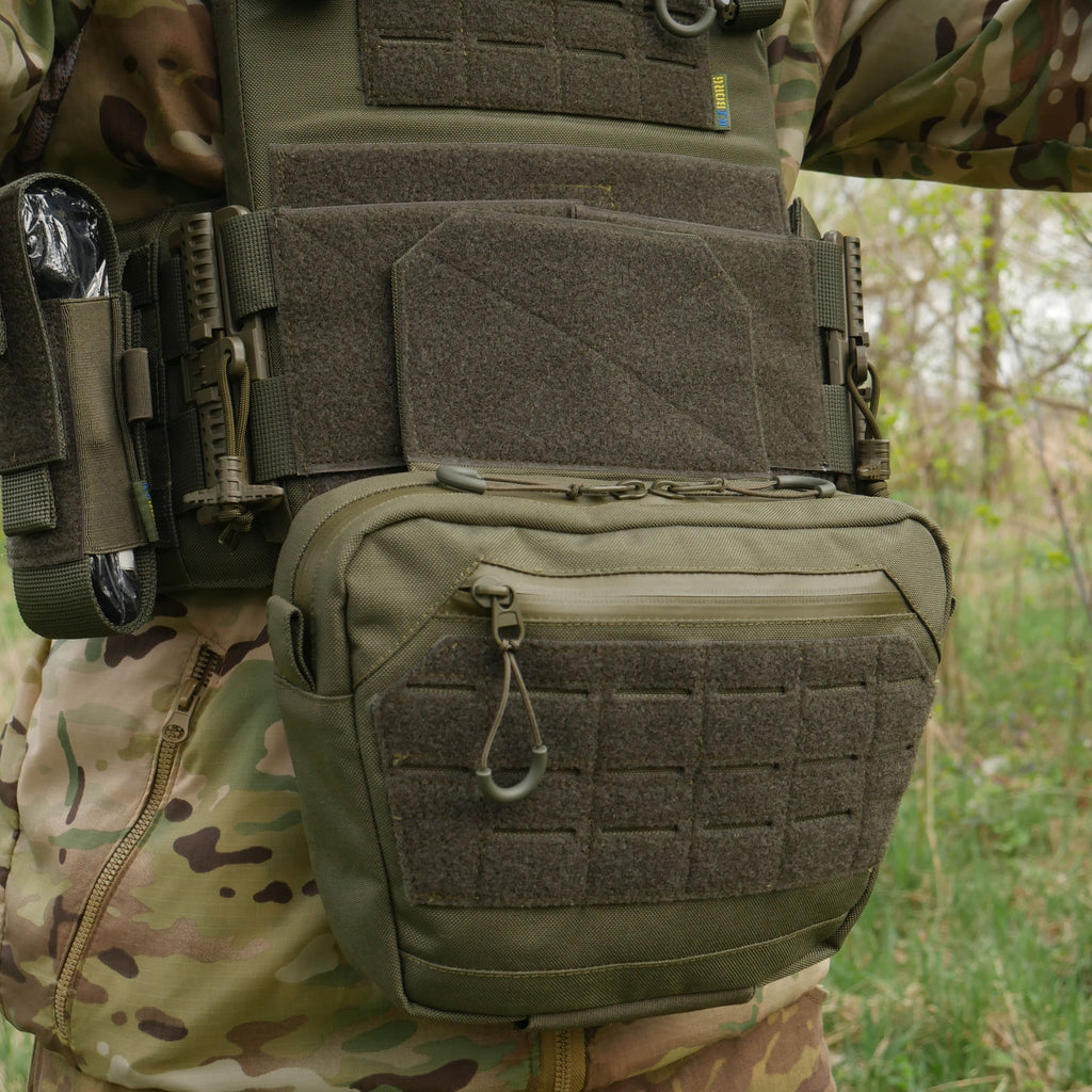 Сумка-напашник XL Kiborg GU Cordura з NIR-просоченням (Хакі)