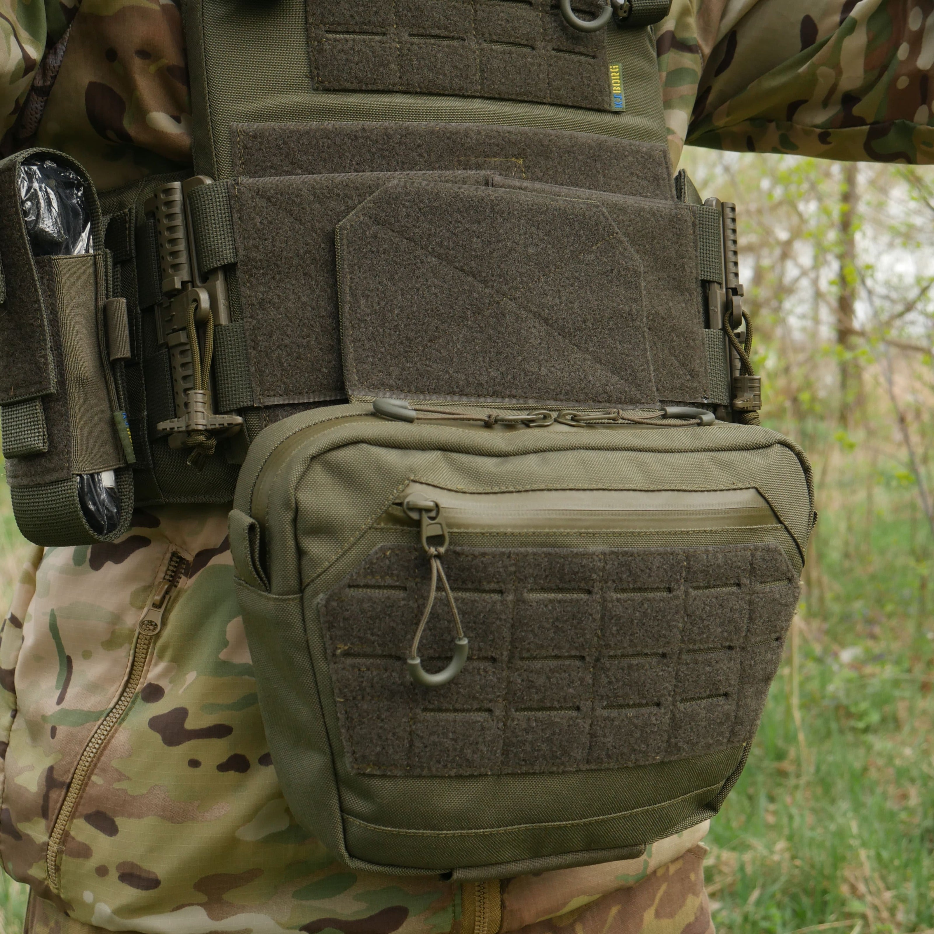 Сумка-напашник XL Kiborg GU Cordura з NIR-просоченням (Хакі)