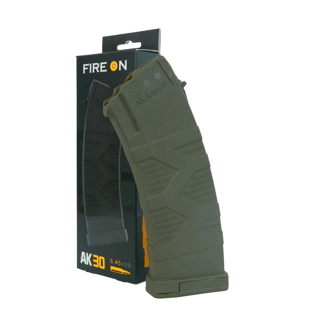 Магазин FireON АК30 5,45*39 Олива / Жовтий подавач