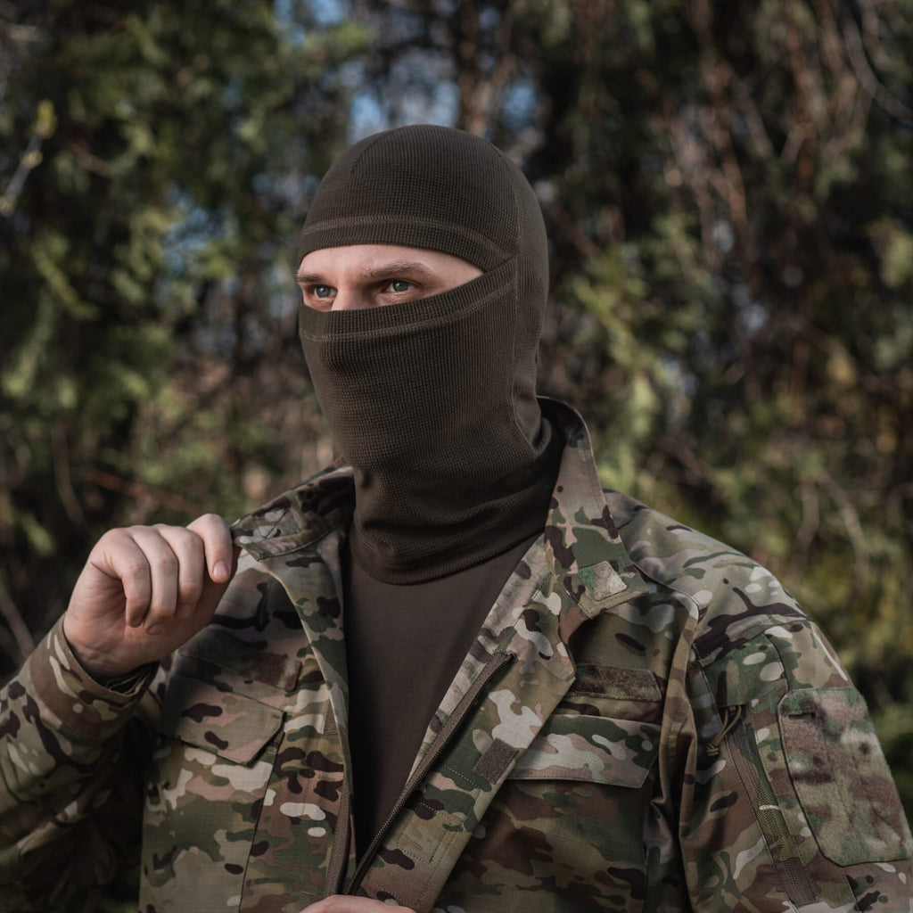 M-Tac балаклава-ніндзя Basic мікрофліс ріп-стоп Dark Olive