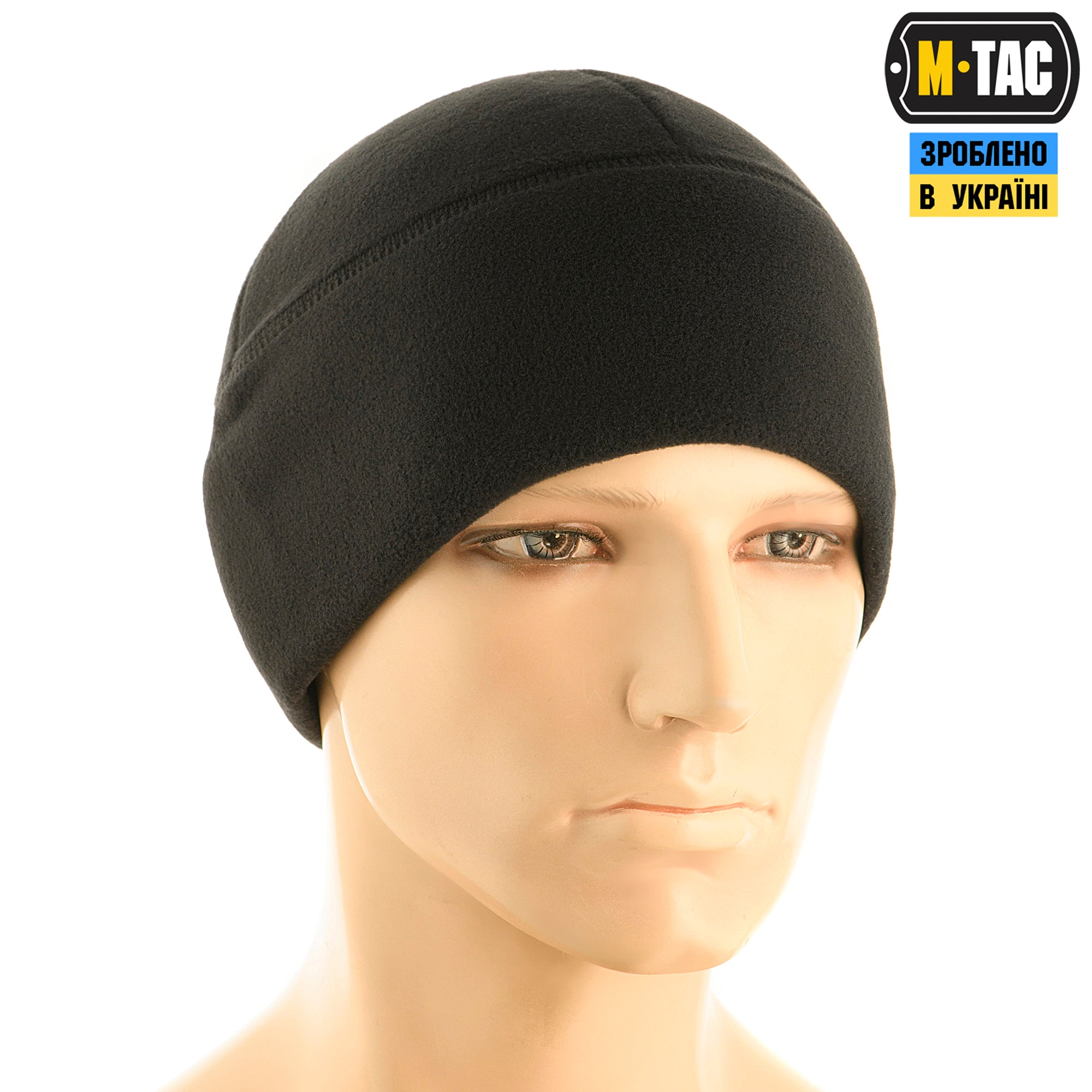 M-Tac шапка Watch Cap Premium фліс (250г/м2) Black