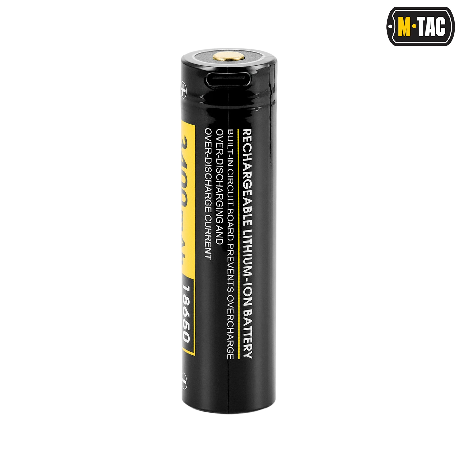 M-Tac акамулятор 18650 3400 mah USB RC34