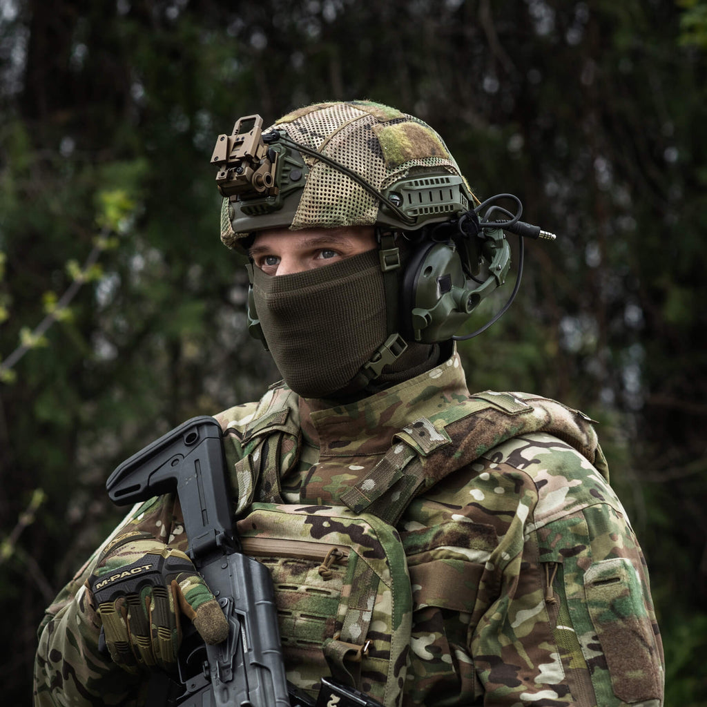 M-Tac шарф-труба мікрофліс ріп-стоп Dark Olive