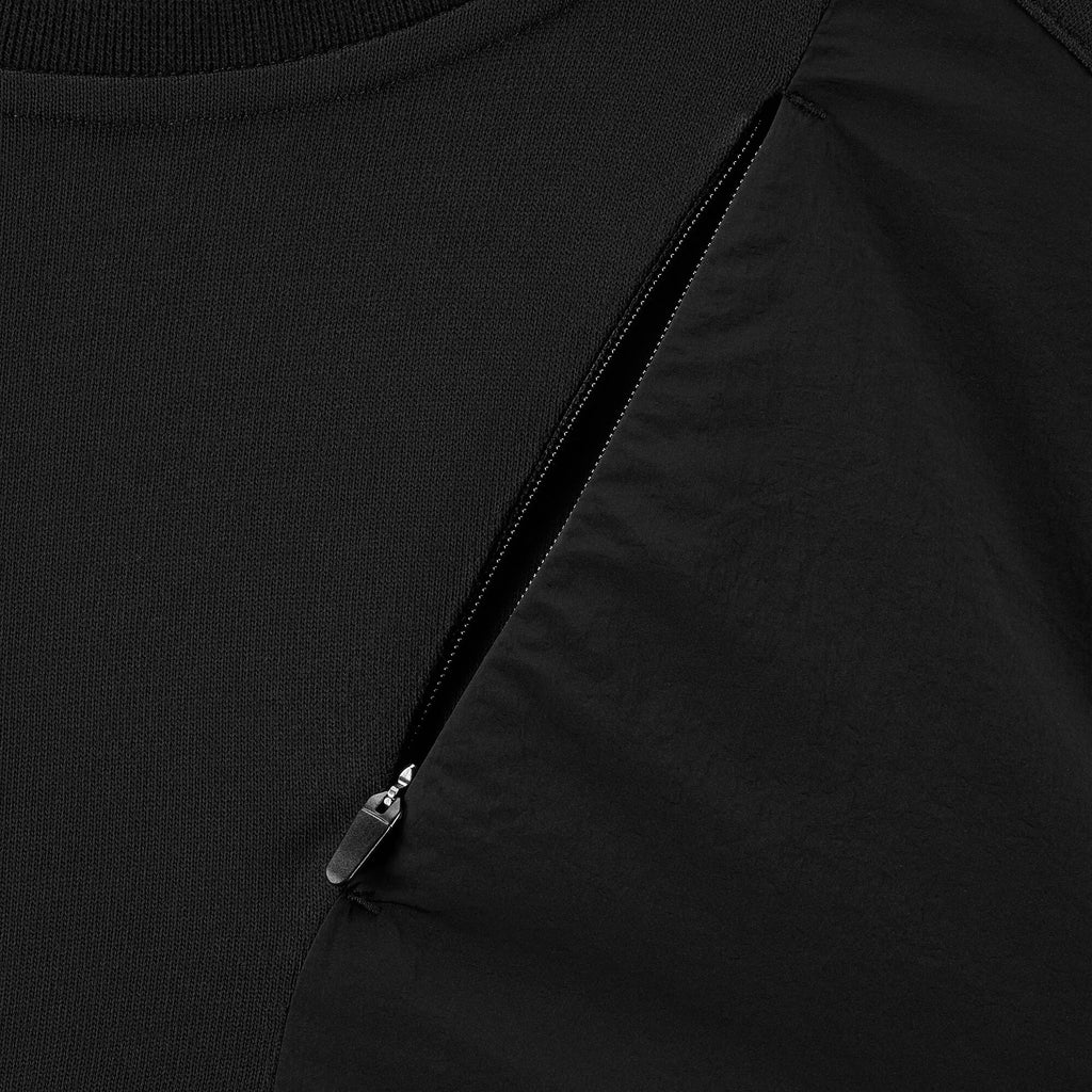 Phantom Project/M-Tac футболка Long Zipper combo Cotton Nylon Black