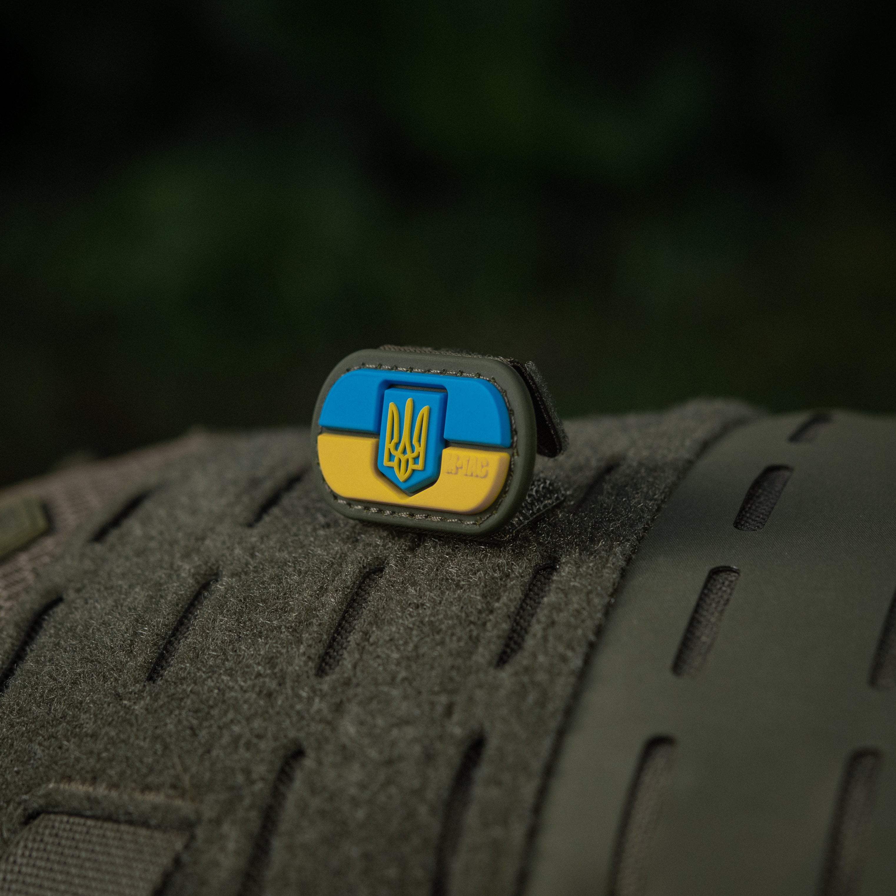 M-Tac MOLLE Patch Прапор України з гербом PVC Full Color/Ranger Green