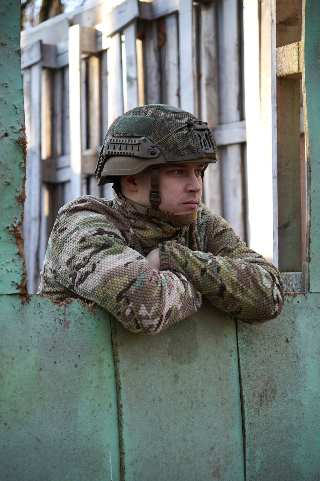 Хорватський Шолом Sestan-Busch Helmet Койот L MID CUT