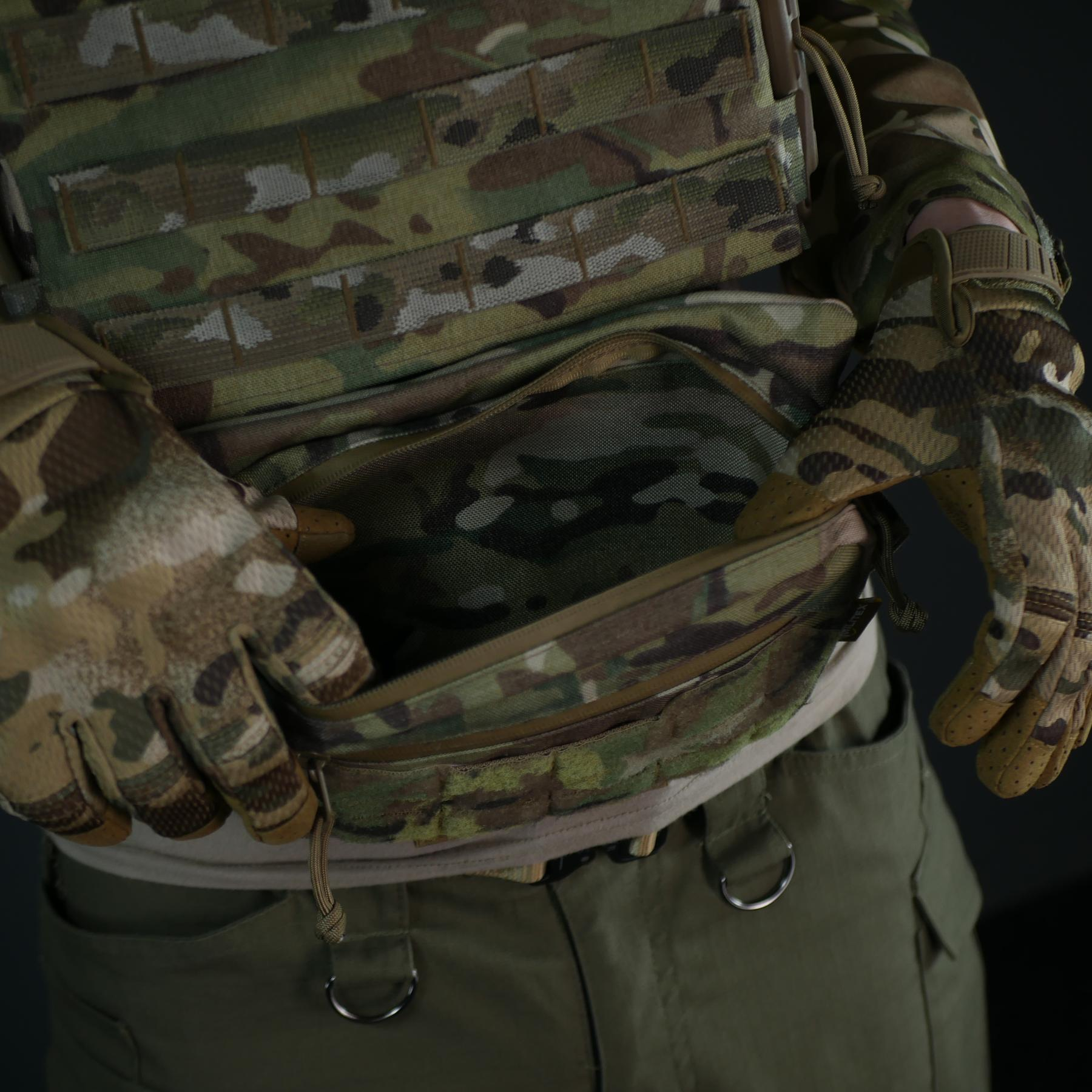 Сумка для захисту паху Militex розмір M | Cordura original USA