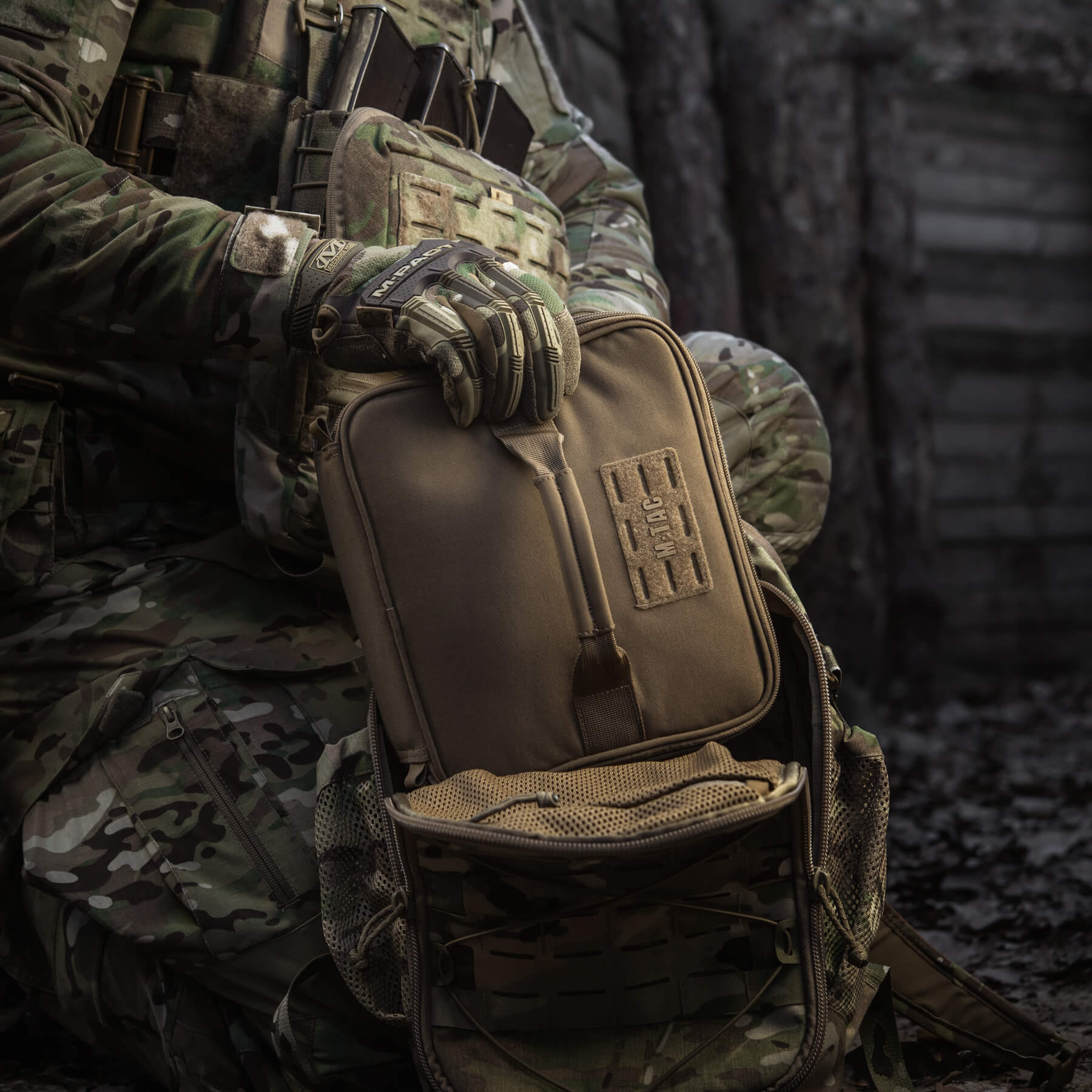 M-Tac органайзер утилітарний Hardshell Utility box L Coyote