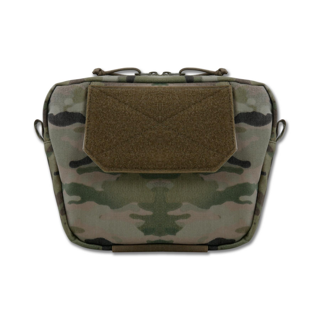 Комплект сумка-напашник M Мультикам + балістичним захистом 2 класу Cordura original USA Militex