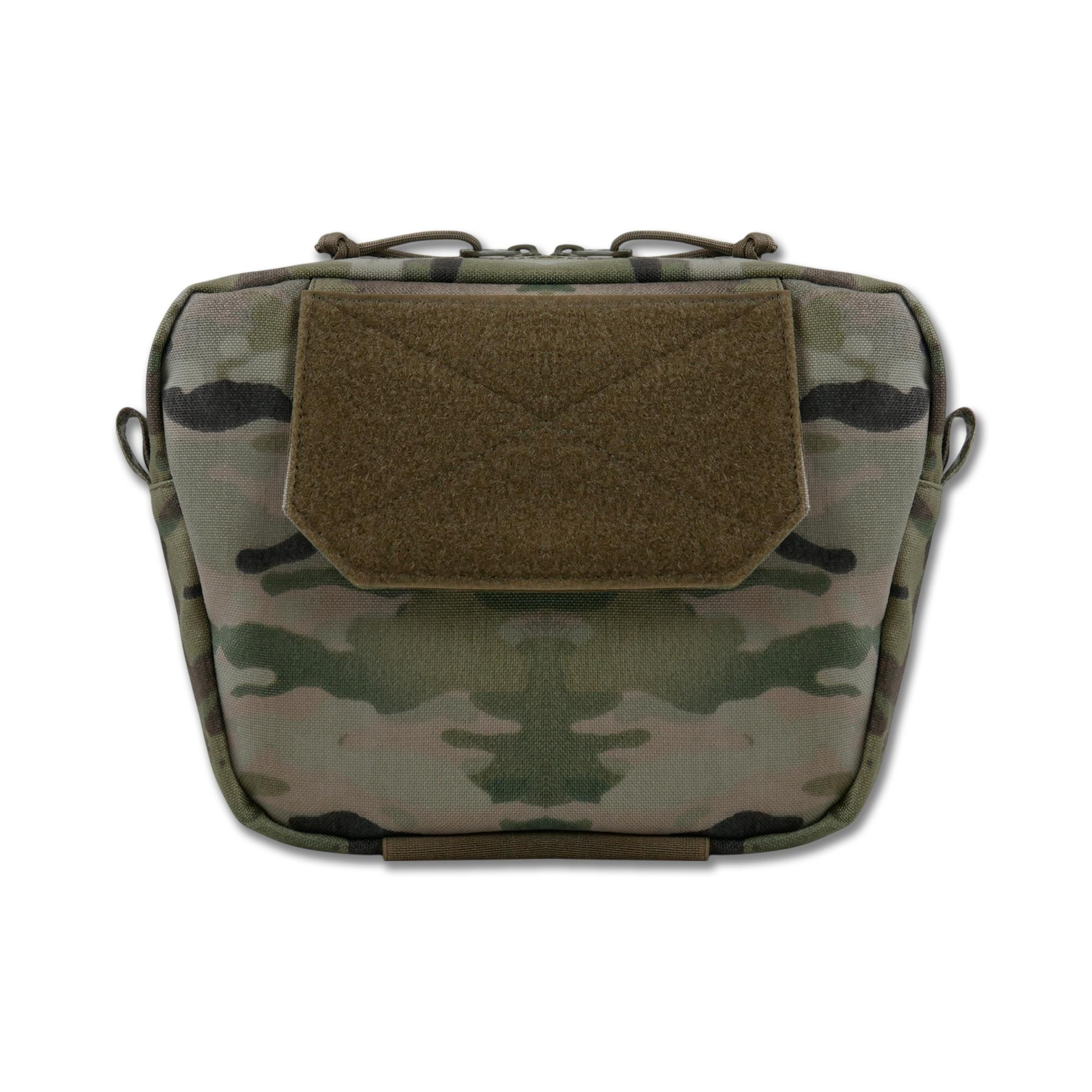 Комплект сумка-напашник M Мультикам + балістичним захистом 2 класу Cordura original USA Militex