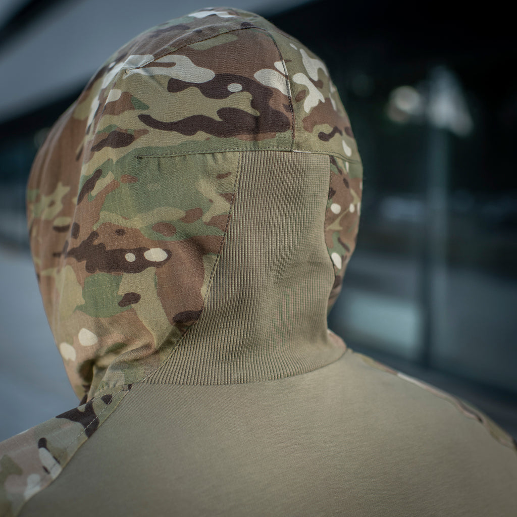 M-Tac кофта Hoodie Combat Multicam/Tan